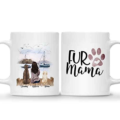 2 dogs - Fur Mama