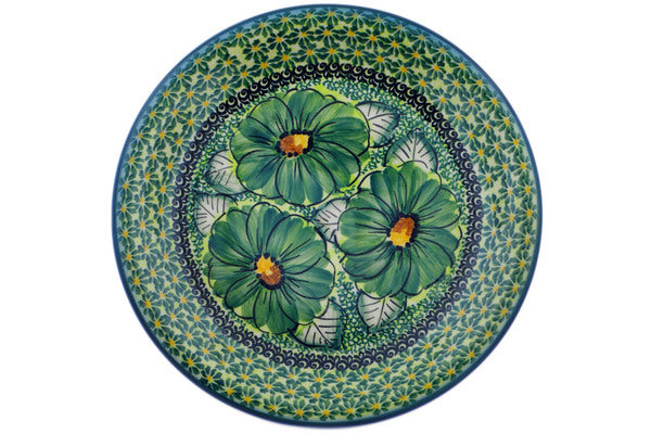 10-Piece Green Fantasy Dinner Plate Set - Elegant Ceramic Plates for Dining, Entertaining & Home Decor | Perfect for Restaurants, Parties & Everyday Use