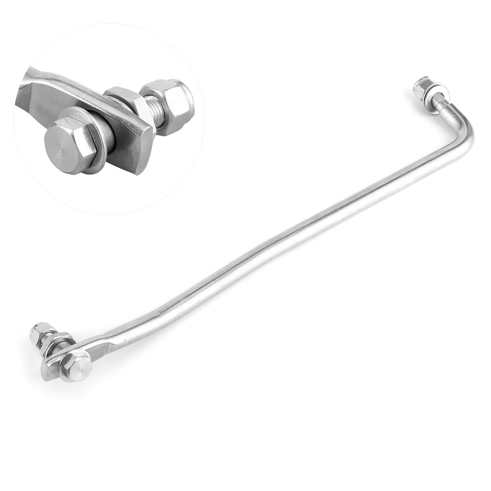 Universal Outboard Steering Connecting Link Tie Rod Replacement for 30-60 HP Silver Marine Engines - Perfect for Boat Steering System Repairs and Maintenance