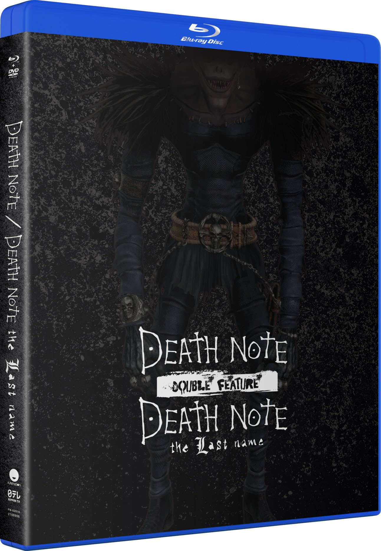 Death Note & Death Note: The Last Name Double Feature Blu-ray - Complete Anime Movie Collection for Fans & Collectors | Perfect for Movie Nights & Anime Marathons