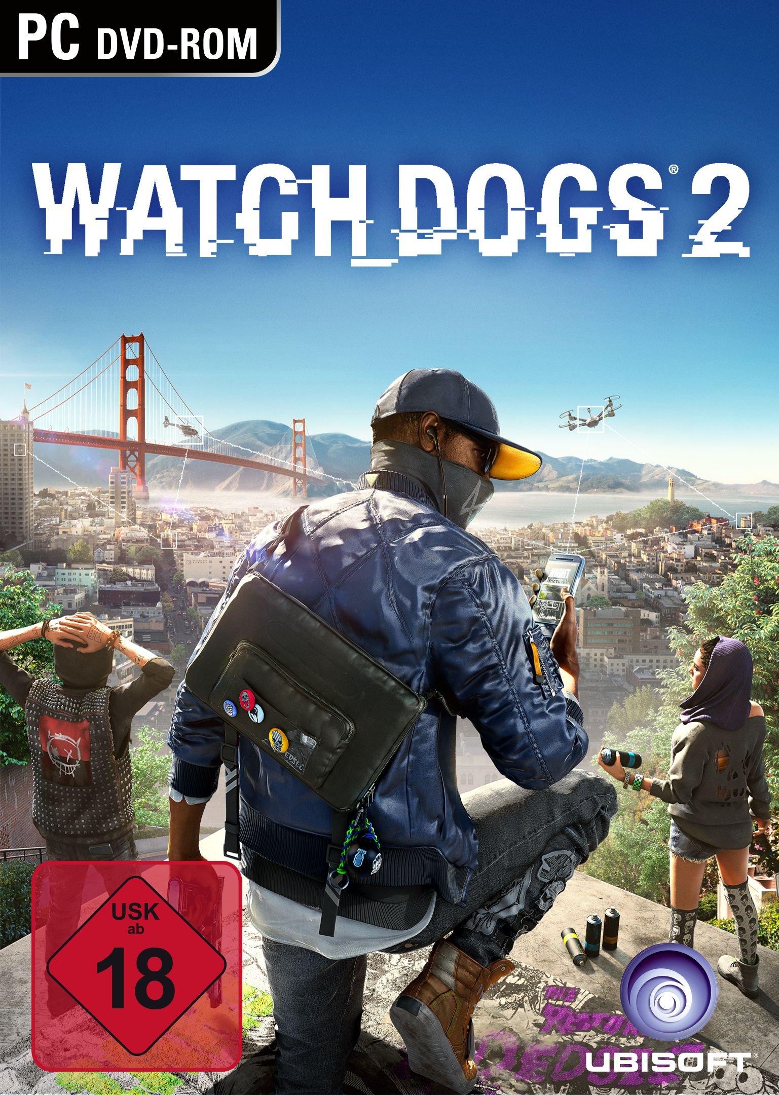 Watch Dogs 2 PC Game - Open World Hacking Adventure | Steam Key Download for Action & Stealth Gameplay
