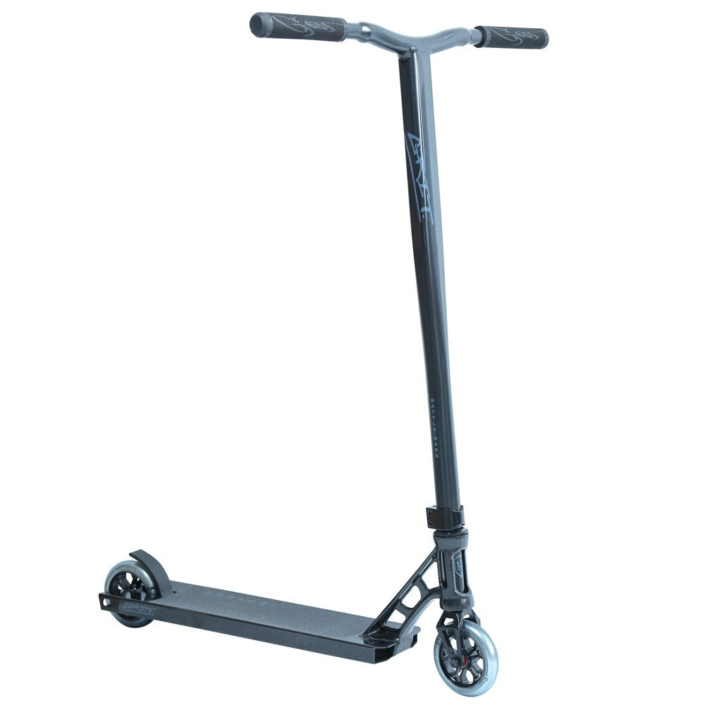 Grit Invader Stunt Scooter - Black Metallic Pro Scooter for Kids & Adults - Perfect for Street Tricks, Park Riding & Freestyle Stunts