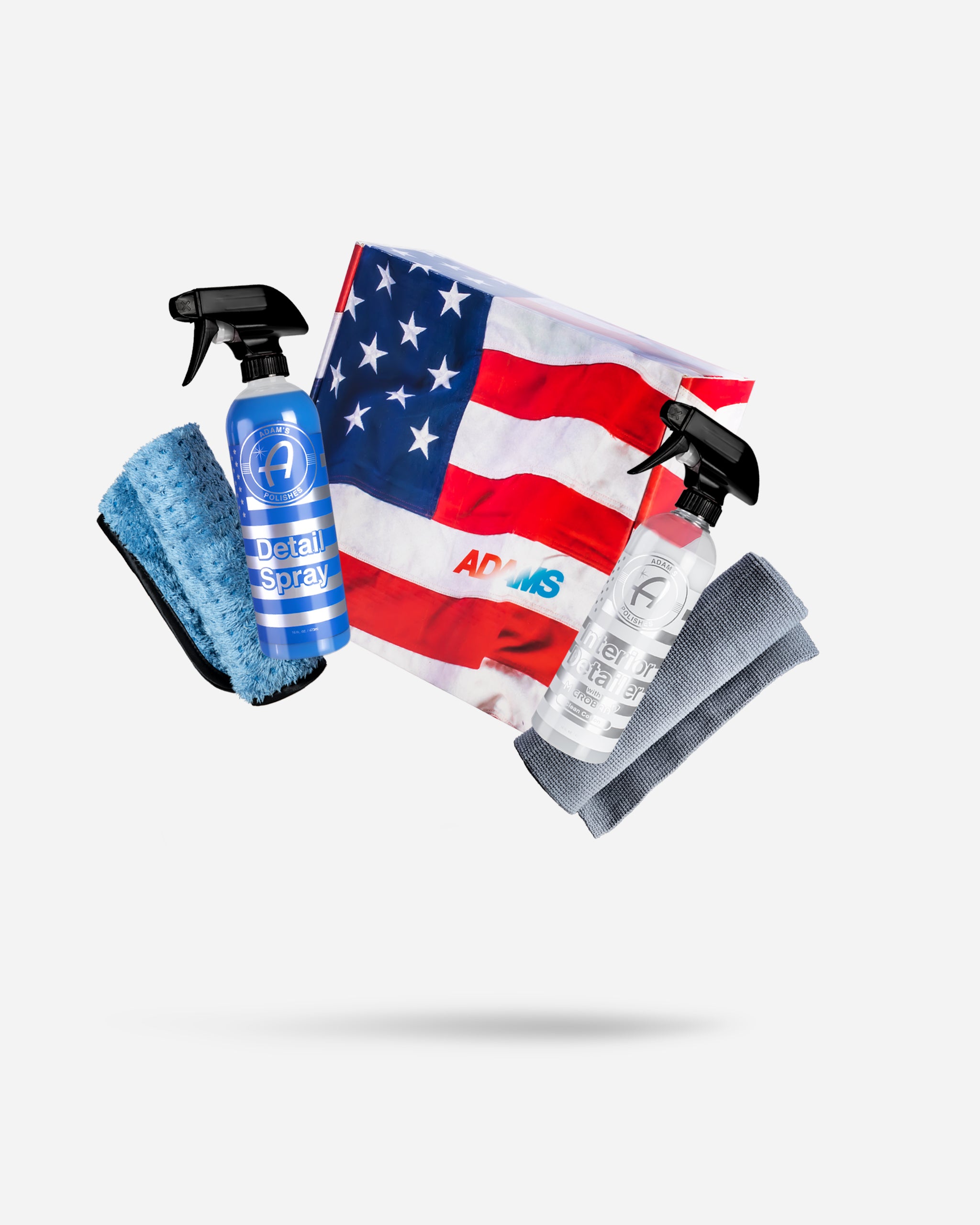 Adam's USA Car Wash & Wax Kit - Premium Auto Detailing Supplies for Shine & Protection | Perfect for Home, Garage & Professional Car Detailing