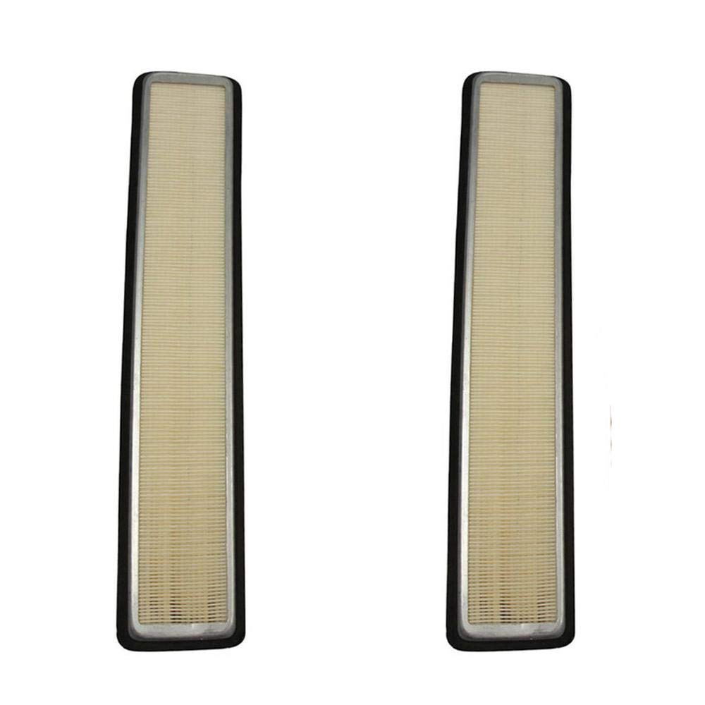 RAParts 2 Pair Air Filter Replacement for Ford New Holland Tractor Models 47128151, 5196842, 81868102, 82014790 - Durable Engine Protection for Farming & Agricultural Equipment