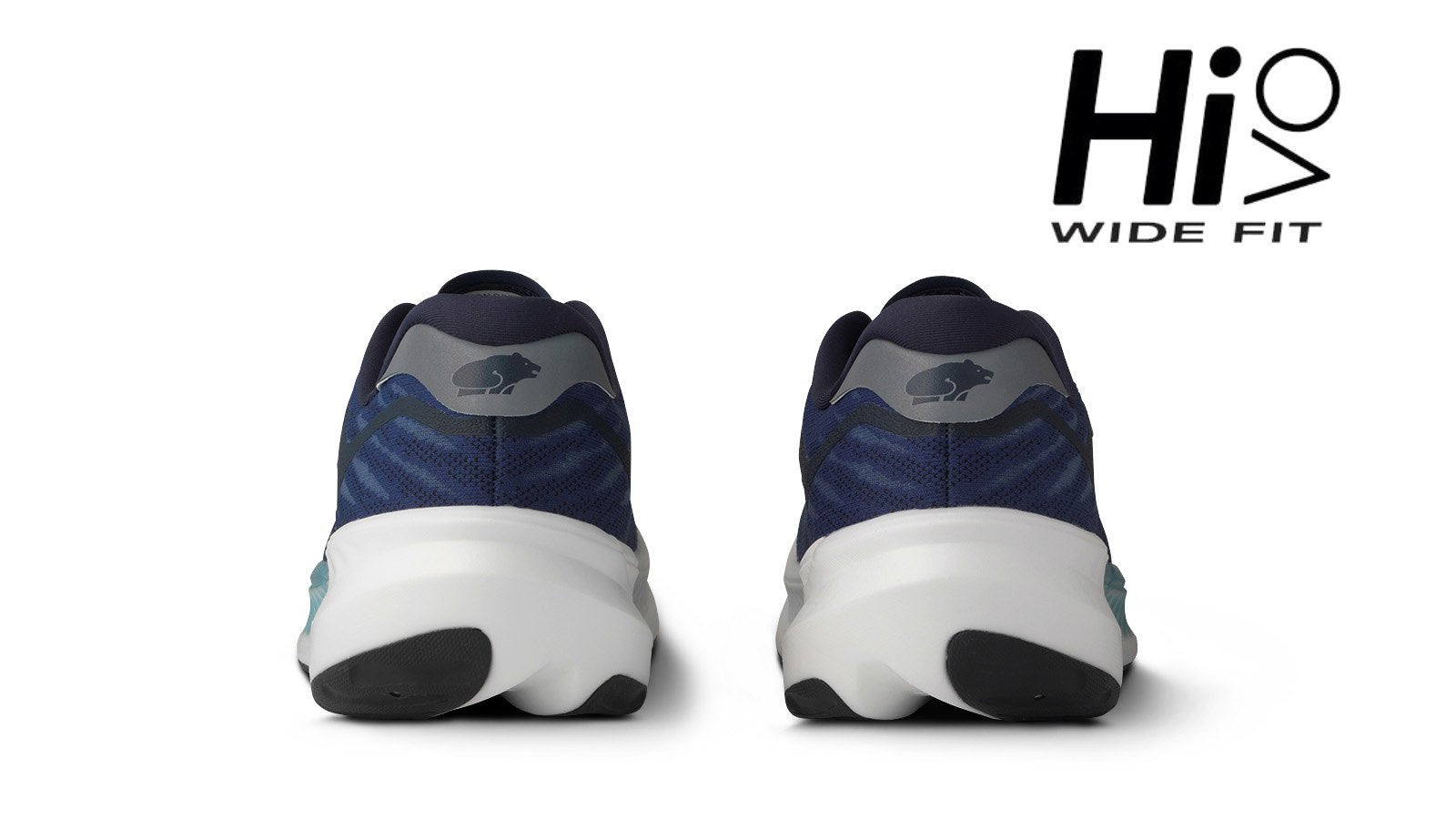 Men's Fusion 4.0 HIVO Running Shoes - Mood Indigo/Stone Blue - Lightweight Athletic Sneakers for Jogging, Gym & Everyday Wear