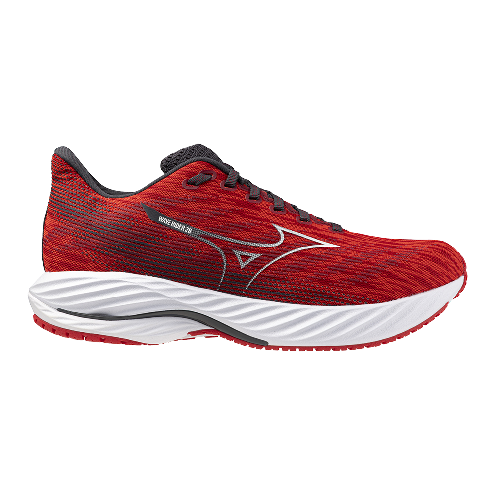 Mizuno Wave Rider 28 Running Shoes for Men - Lightweight Cushioned Road Running Sneakers for Marathon Training & Daily Jogging