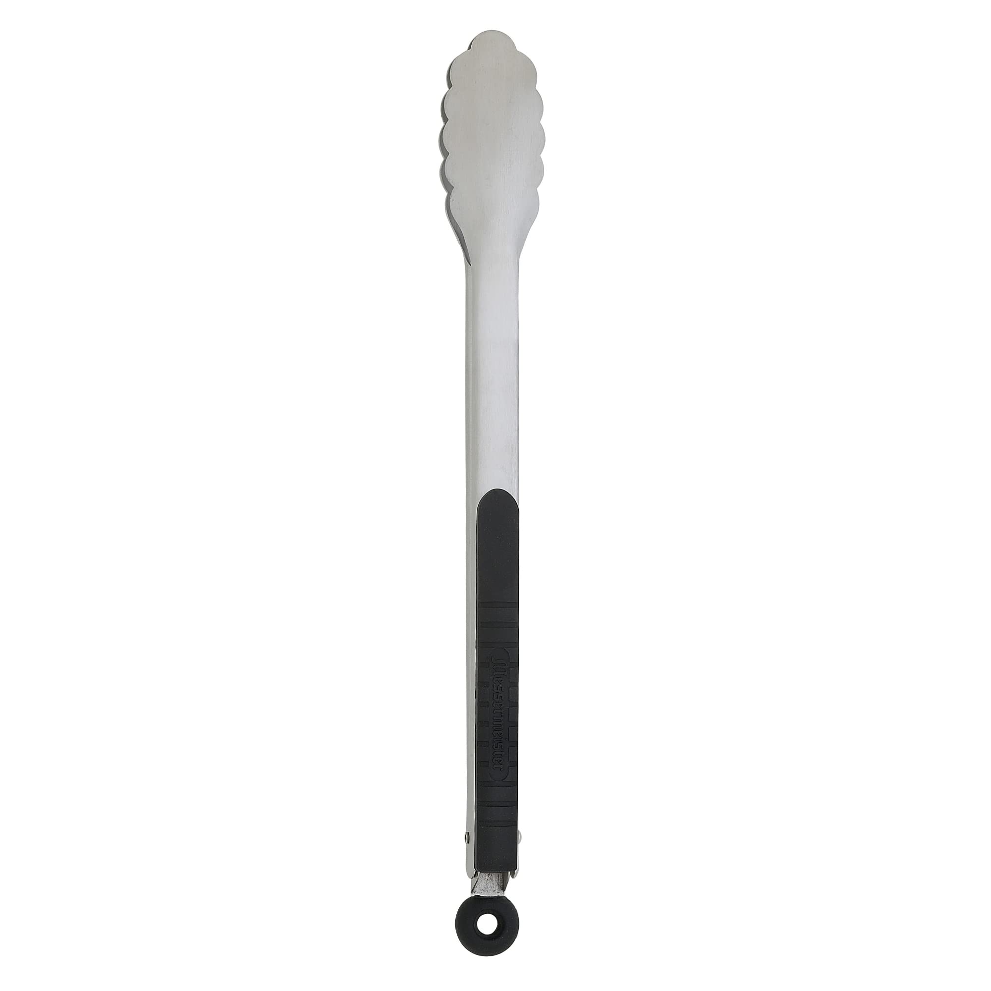 Messermeister 12-Inch Stainless Steel Locking Tongs with Non-Slip Silicone Grip - Dishwasher Safe Kitchen Tongs for Cooking, Grilling, Serving - Perfect for BBQ, Salad, Pasta & Hot Dishes