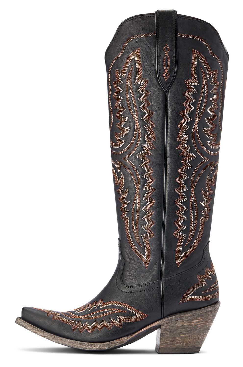 Ariat Women's Casanova Western Boot in Brooklyn Black - Stylish Cowgirl Boots for Riding, Country Fashion & Everyday Wear
