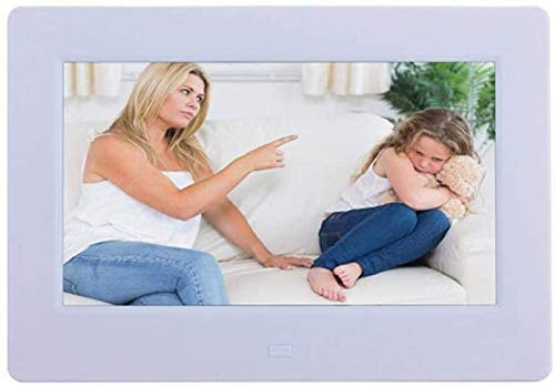 BINGQIAN 7 Inch HD LED Digital Picture Frame with Timer Switch - Electronic Photo Frame for Home, Office, and Gift Giving