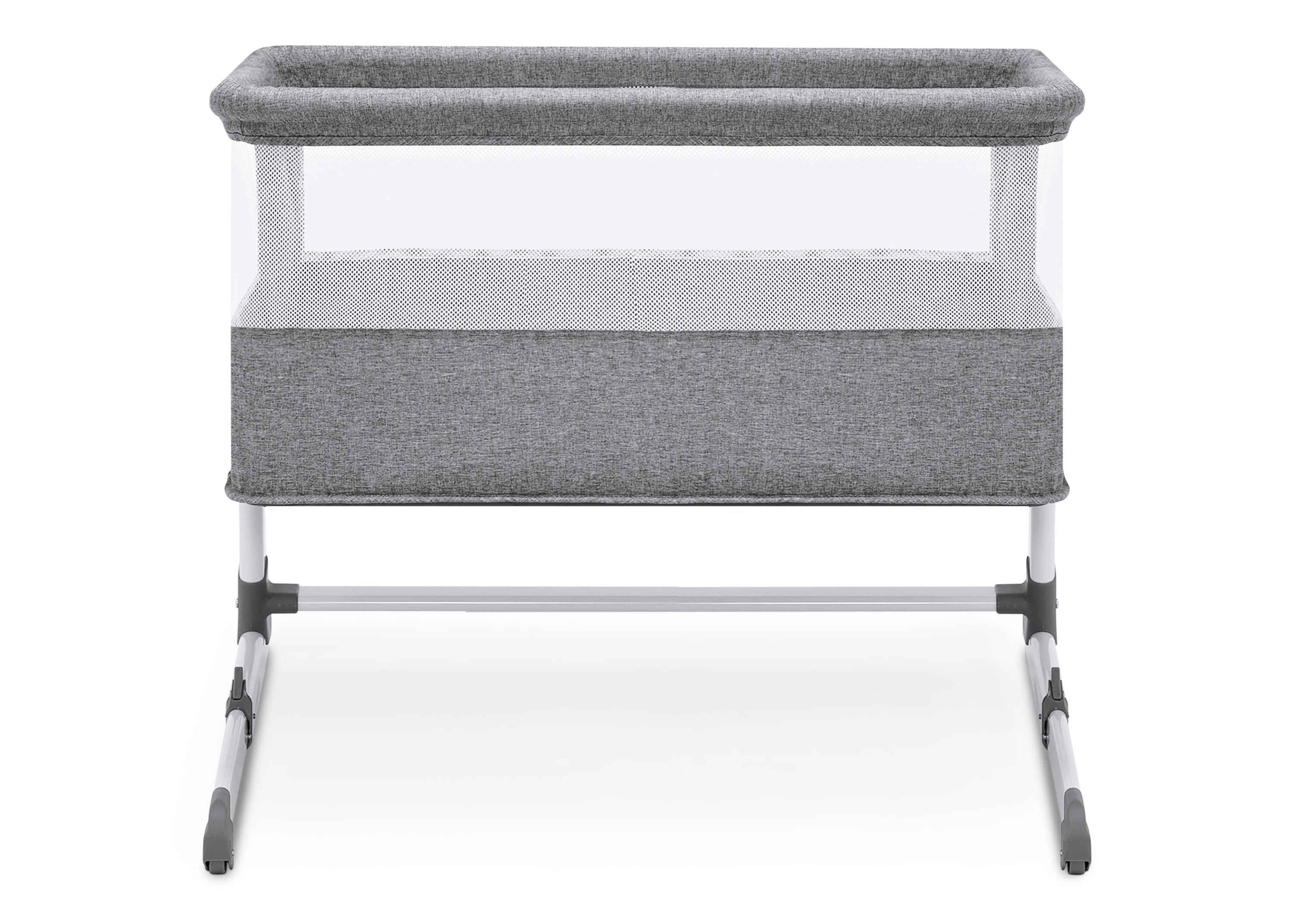 Premium Deluxe Bedside Bassinet for Newborns - Adjustable Height, Breathable Mesh, Portable Crib for Safe Co-Sleeping - Perfect for Nursery, Bedroom & Travel