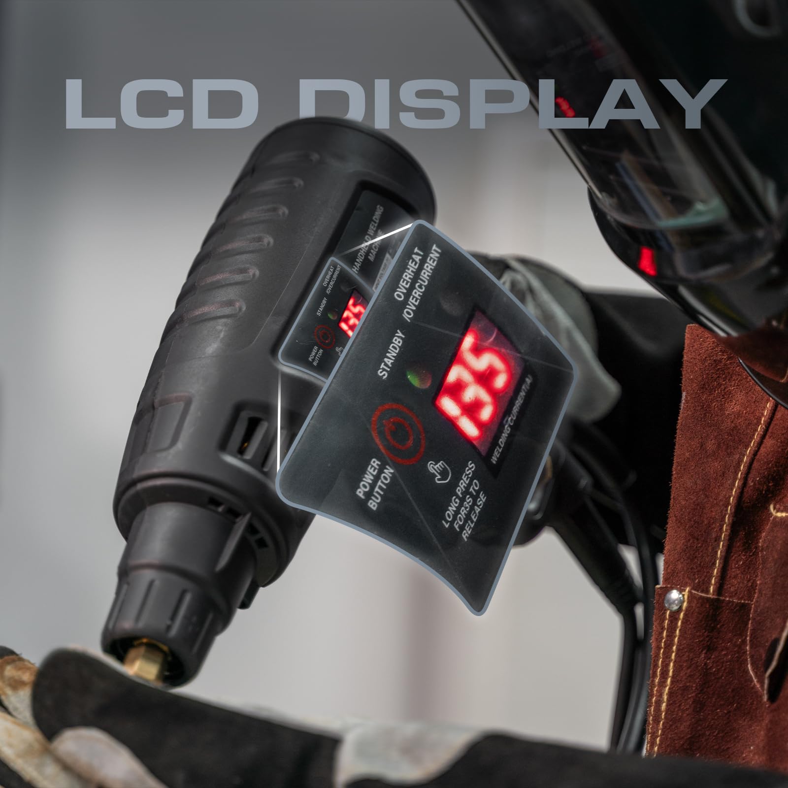 140A Handheld Stick Welder - 110V Portable Arc Welding Machine for 3/32