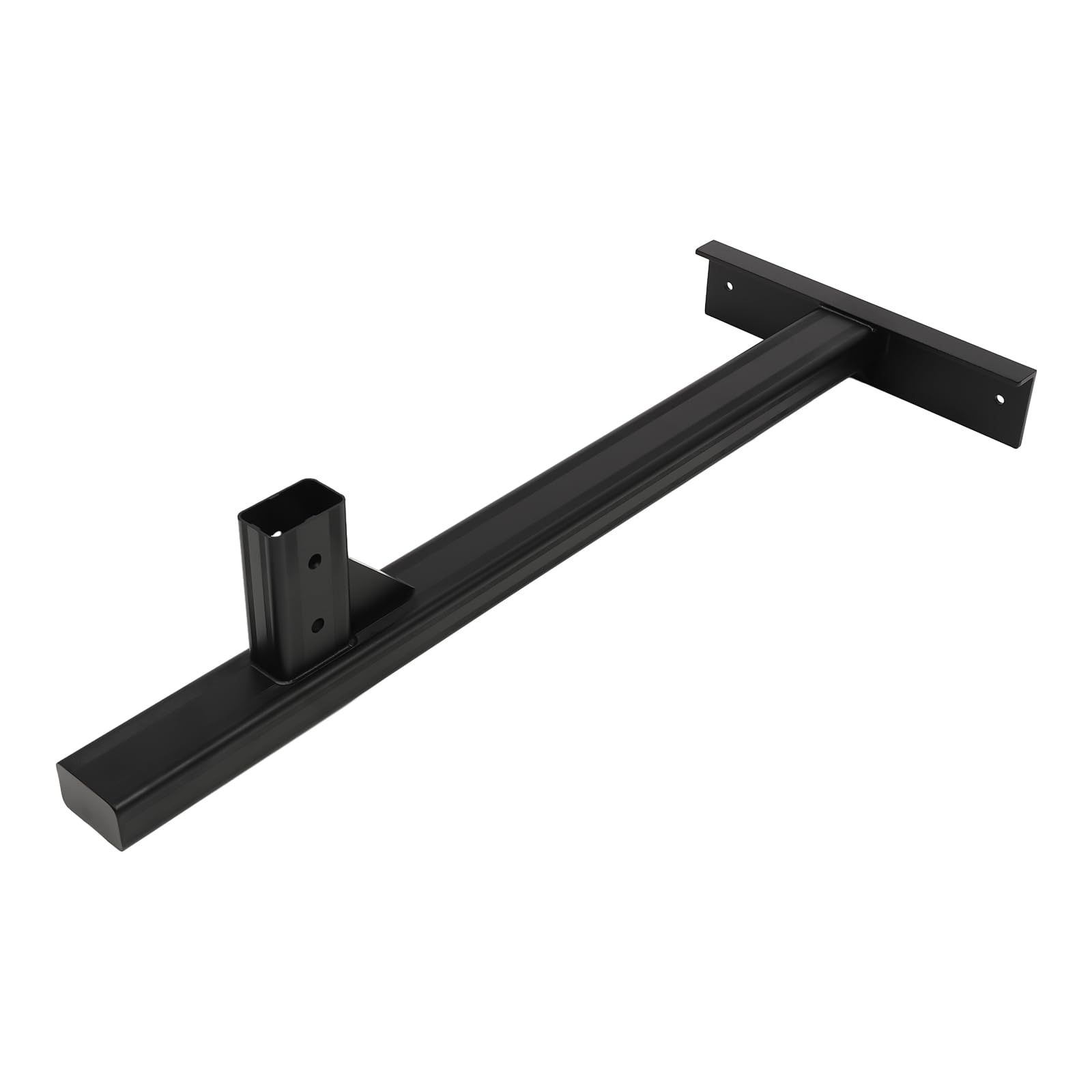 **Aluminum Truck Ladder Rack for Pickup Trucks - Adjustable Universal Truck Bed Ladder Rack (800 lbs Capacity, Black) - Heavy-Duty Ladder Carrier for Construction, Roofing & DIY Projects**