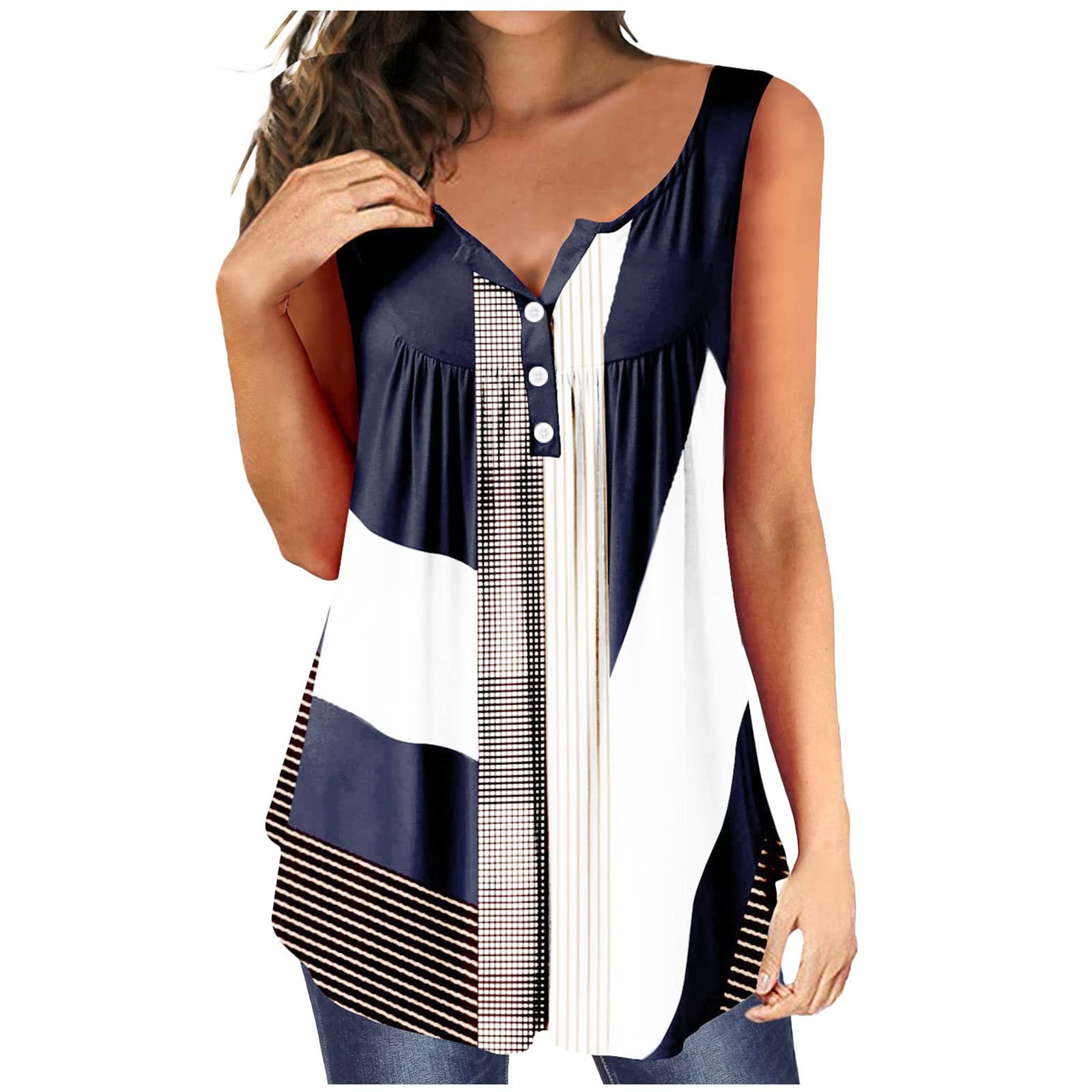 Women's Black Crop Button-Up Shirt - Flowy Flare Casual Blouse & Summer Vest Top | Perfect for Beach Outfits, Date Nights & Layering
