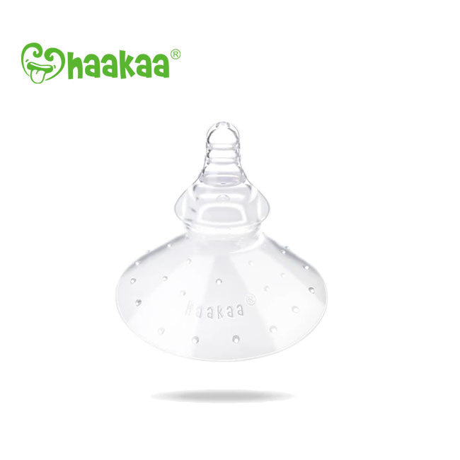 Haakaa Silicone Breastfeeding Nipple Shield - Soft & Comfortable Nipple Cover for Nursing Mothers - Perfect for Pain Relief, Latch Assistance & Breastfeeding Comfort at Home or On-the-Go