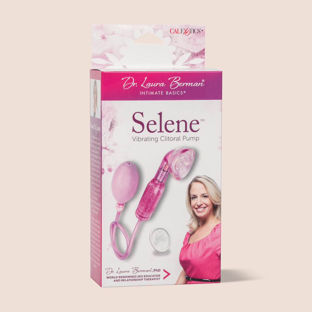 Dr. Laura Berman® Selene™ Vibrating Clitoral Pump for Women - Powerful Clit Stimulator with Suction & Vibration - Enhance Pleasure & Sensitivity - Perfect for Solo Play & Couples Intimacy