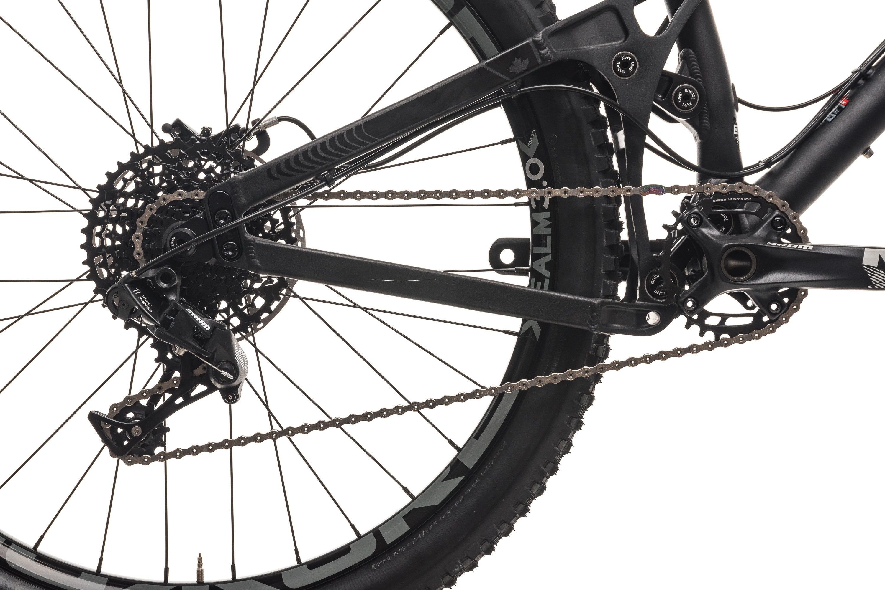Banshee Spitfire V2 Full Suspension Mountain Bike 2018 - X Large Size for Trail Riding & Downhill Adventures