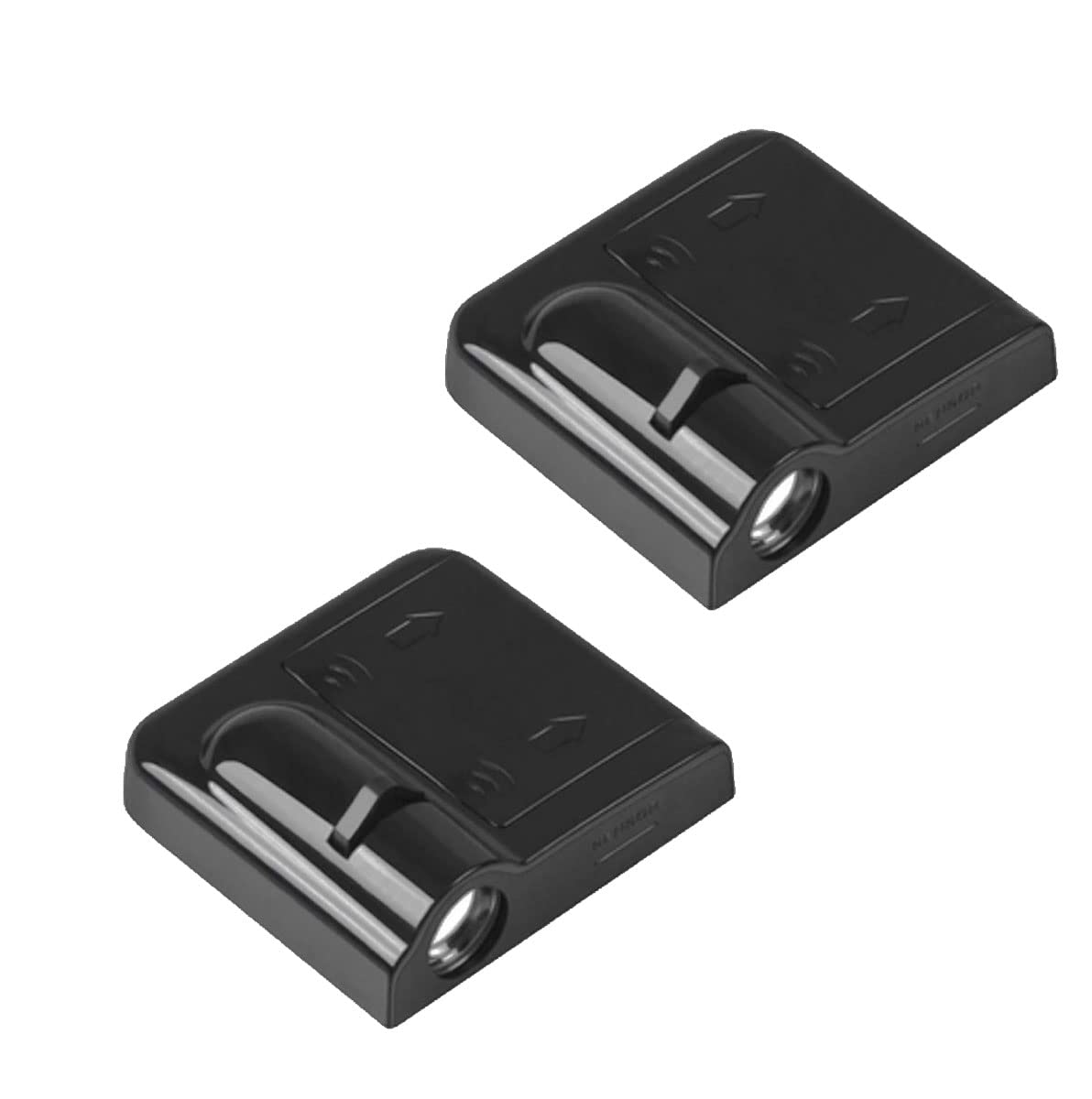 2Pcs Car Door LED Projector Lights for Chevy Silverado, Wireless Welcome Courtesy Ghost Shadow Logo for All Car Models - Enhance Nighttime Safety and Style