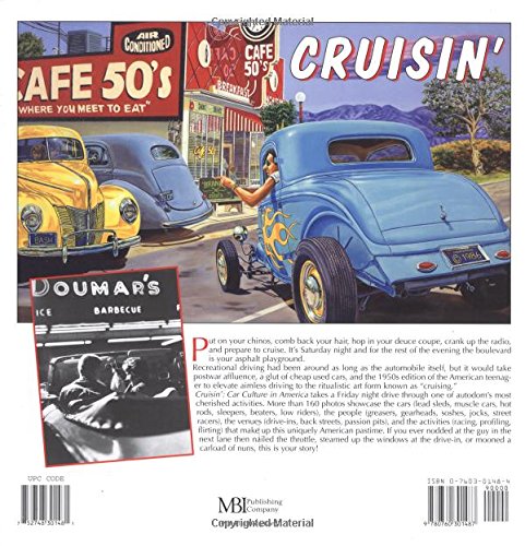 Best American Car Culture Books - Cruisin' History & Classic Cars Guide for Enthusiasts | Perfect for Road Trips & Car Shows