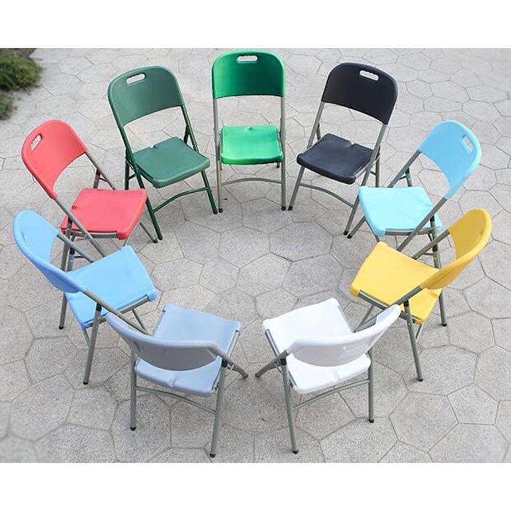 Modern Folding Chair for Office Meeting, Home, Student & Computer Use - Portable Backrest StaChair for Small Spaces, Events & Workspaces