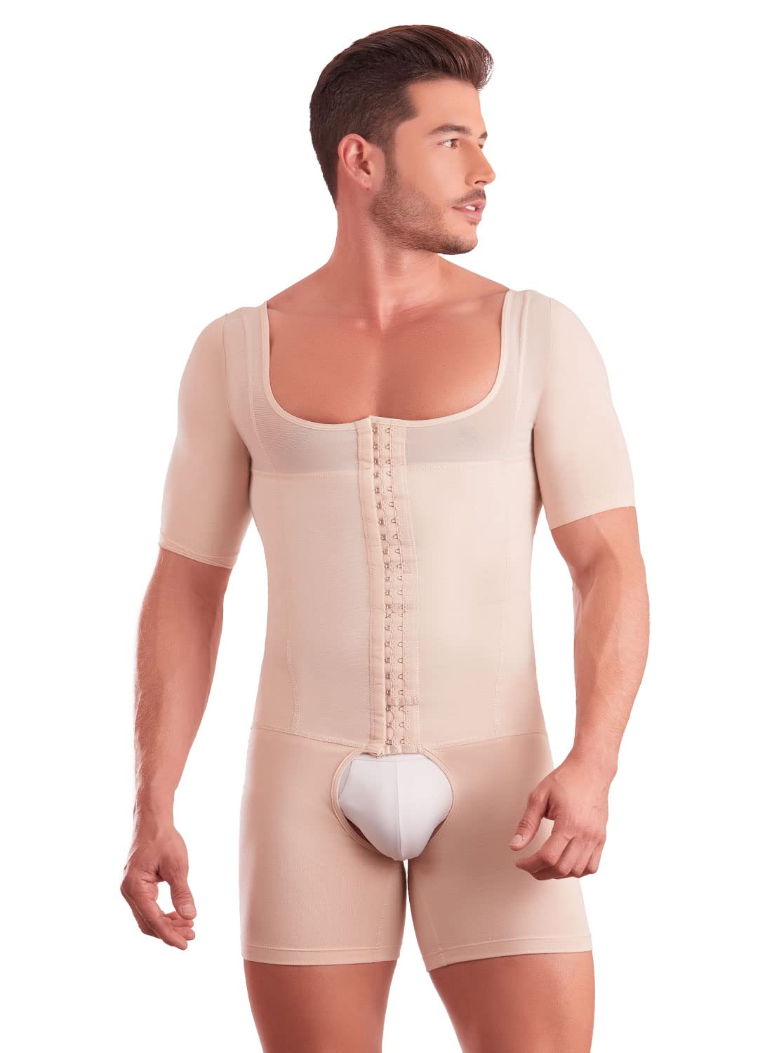 SHAPE CONCEPT 068 Colombian Shapewear for Men - High Compression Girdle & Body Shaper - Slimming Waist Trainer for Post-Surgery, Workout & Everyday Wear