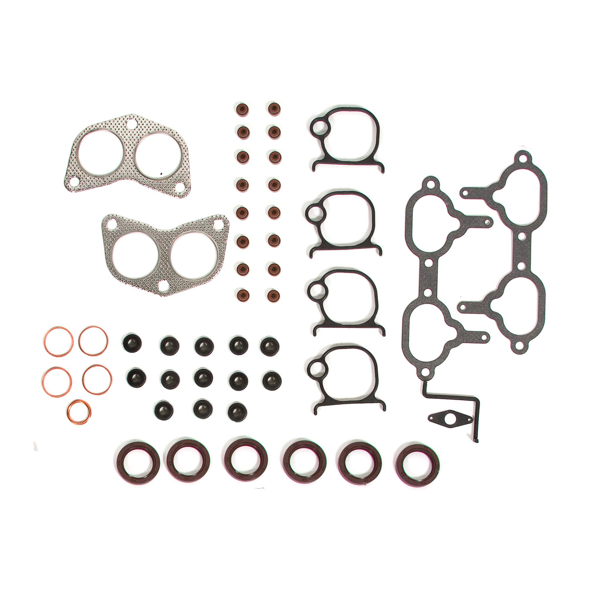 MA-4216953475 Head Gasket Set with Intake & Exhaust Valves - Compatible with 1997-1999 Subaru 2.5L DOHC EJ25D Engine - Perfect for Engine Repair & Maintenance