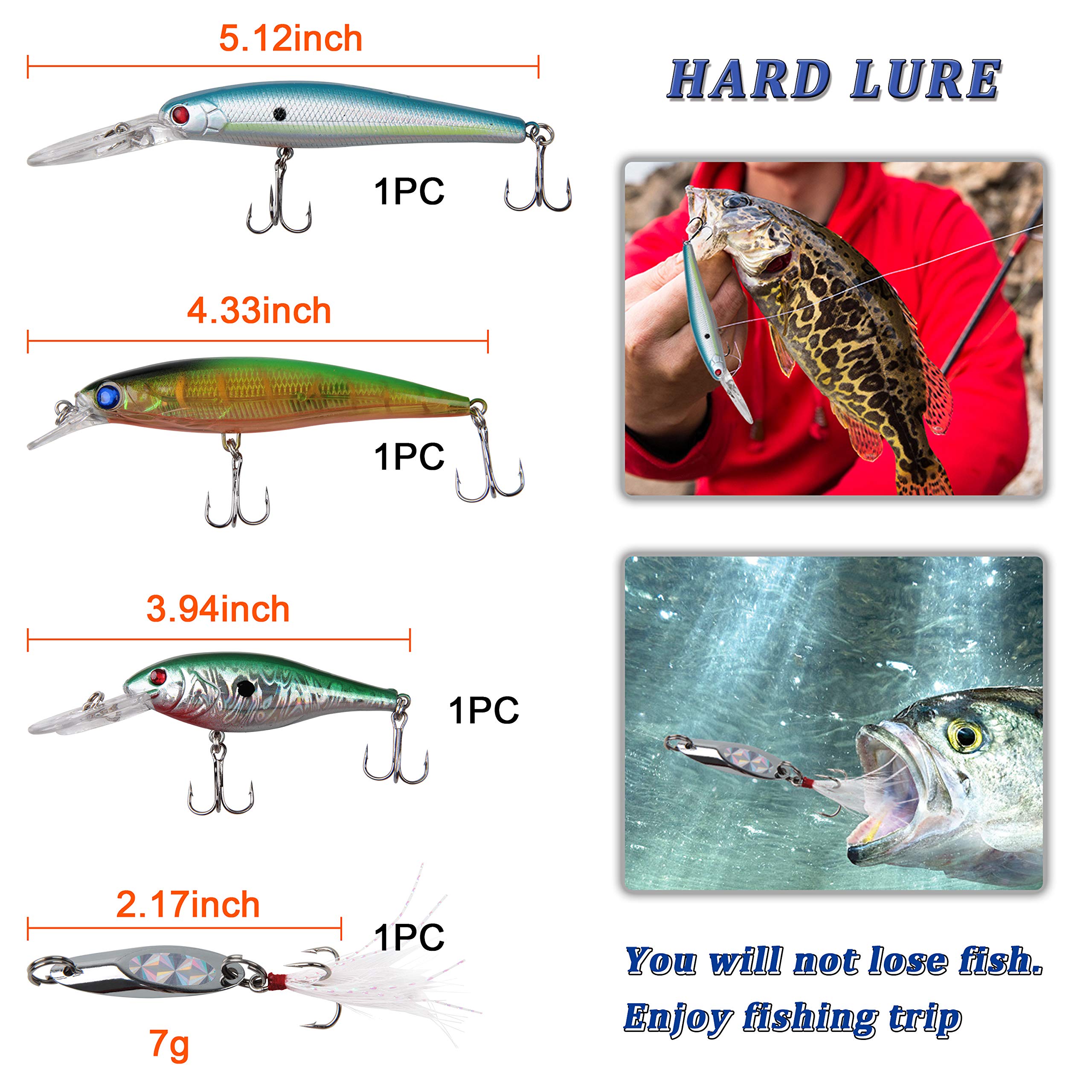 150pcs Trout Fishing Lures Kit - Premium Freshwater Fishing Gear for Trout, Bass & Salmon - Perfect for River, Lake and Stream Fishing Adventures