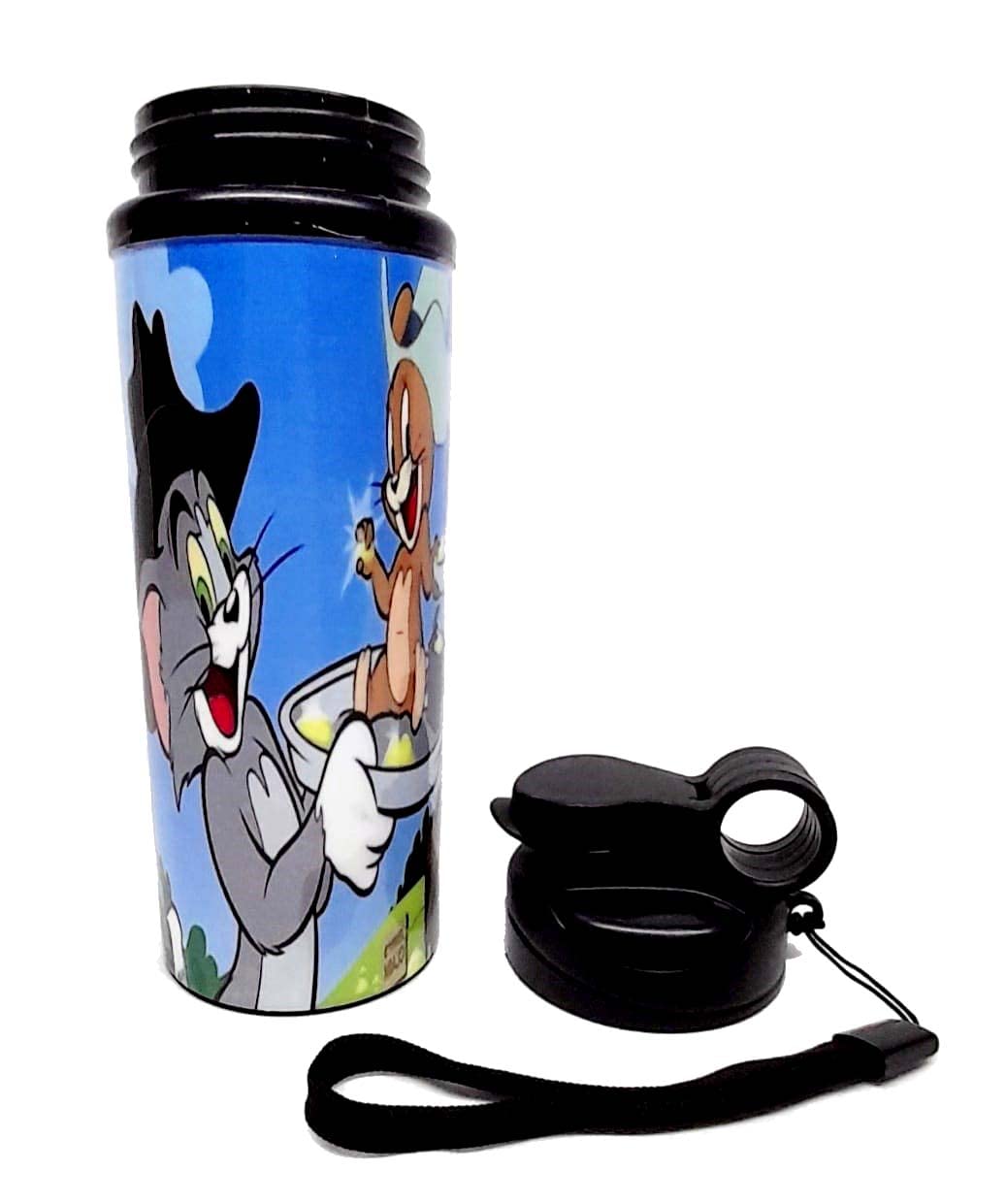 Tom & Jerry Themed Copper Water Bottle - Leak Proof Design, Premium Quality for Healthy Drinking | ORNATE INTERNATIONAL | Perfect for Home, Office, Gym & Outdoor Activities