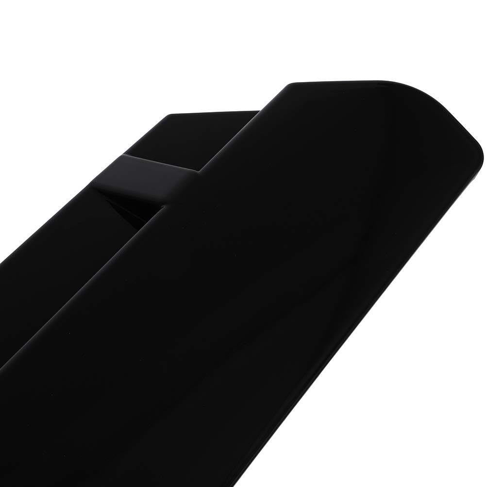 SCITOO Universal Front Lip Spoiler - Glossy Black PP Front Bumper Lip for Cars | Enhances Aerodynamics & Sporty Look | Perfect for Street Racing & Car Shows