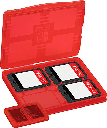 Official Nintendo Switch Lite Case by Game Traveler RDS - Hard Shell Protective Cover with Adjustable Stand, Bonus Game Storage & Premium Carry Handle (Gray) - Perfect for Travel, Gaming On-The-Go & Console Protection