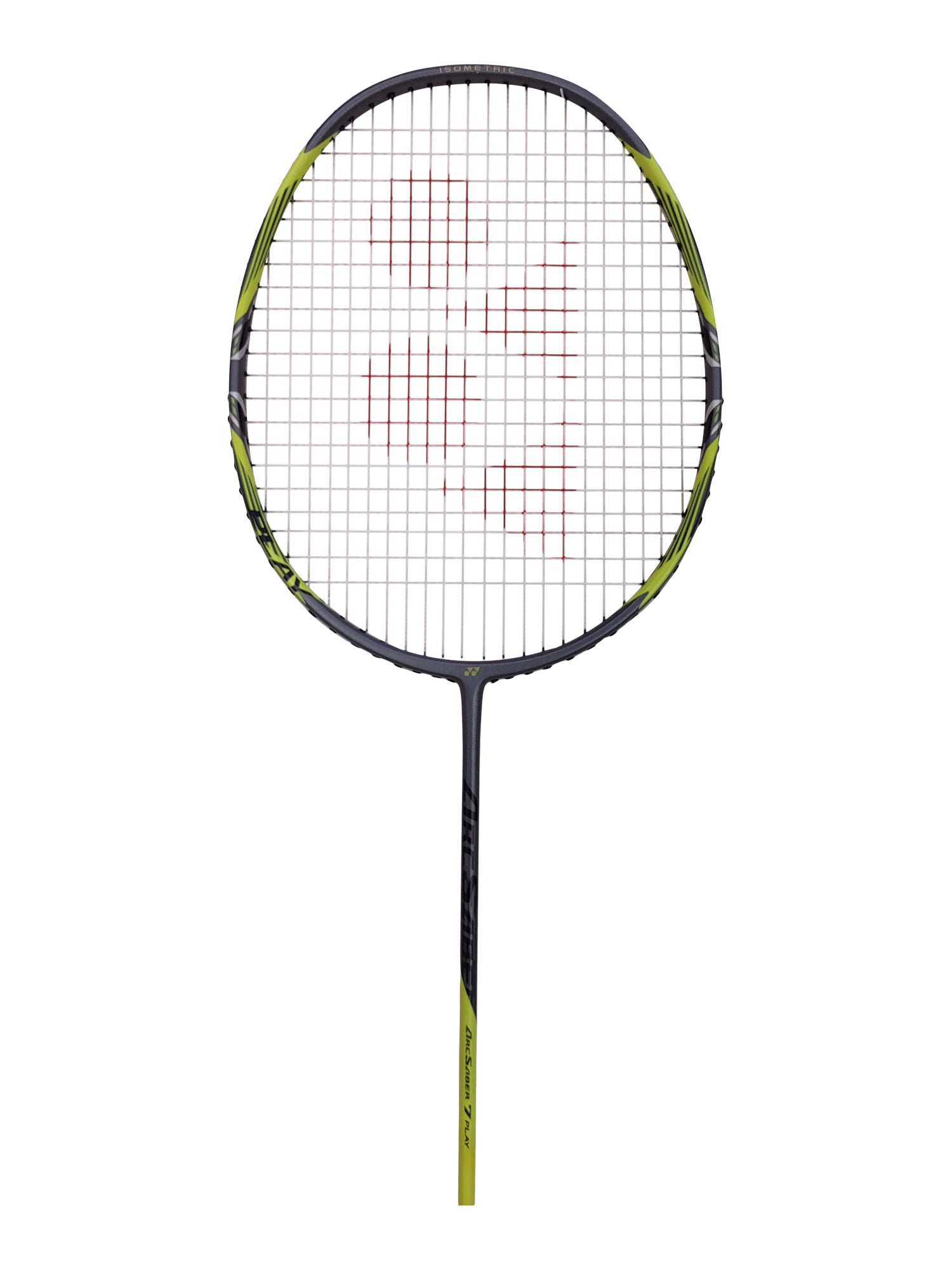 Yonex ArcSaber 7 Play Badminton Racket (Gray/Yellow) - Pre-Strung for Immediate Play | Perfect for Beginners & Recreational Players | Indoor & Outdoor Court Use