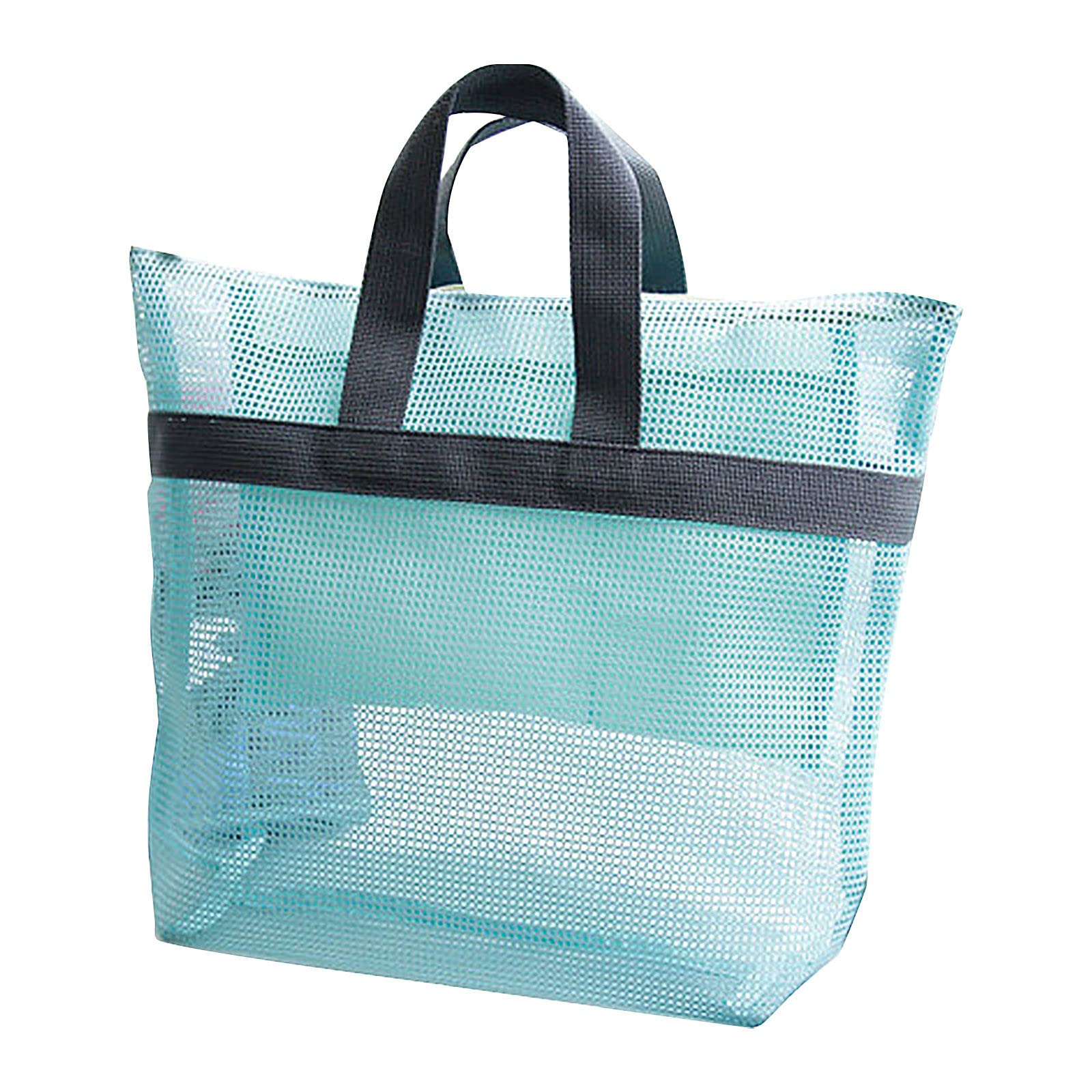 Breathable Mesh Compression Packing Cubes for Travel - Adjustable Straps, Kids Beach & Sea Shell Storage Bags | Perfect for Family Vacations, Camping & Swim Gear Organization