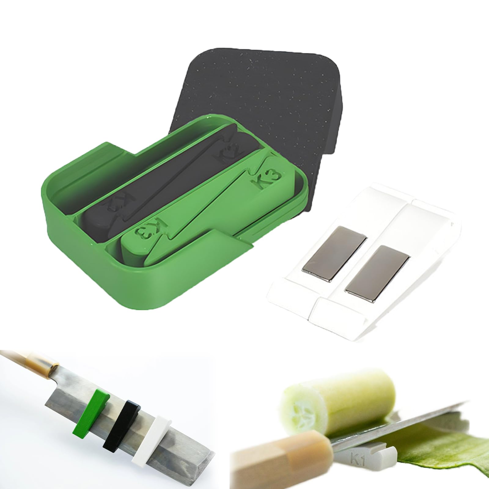 Ultra-Thin Kitchen Slicing Tool - Multifunctional Food Cutting Aid for Perfect Thin Slices - Creative Sectioning Gadget for Fruits, Vegetables, and Meats (1 Set) - Ideal for Meal Prep, Salads, and Garnishing