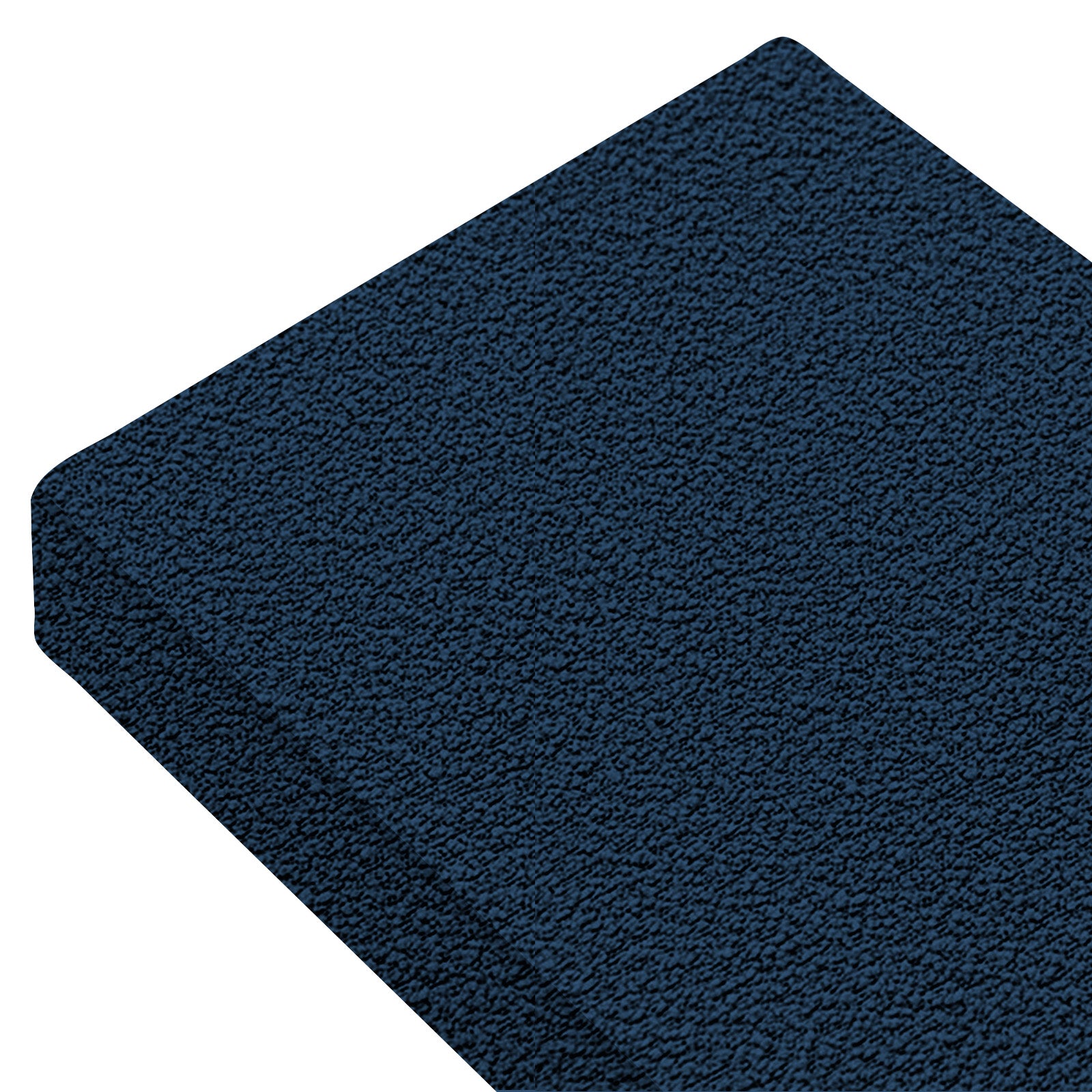 Custom Navy Blue Teddy Tufted Fleece Bench Cushion - Soft Sofa & Chair Pad for Indoor/Outdoor Patio Furniture - Perfect for Living Room, Deck, Garden & Poolside Seating