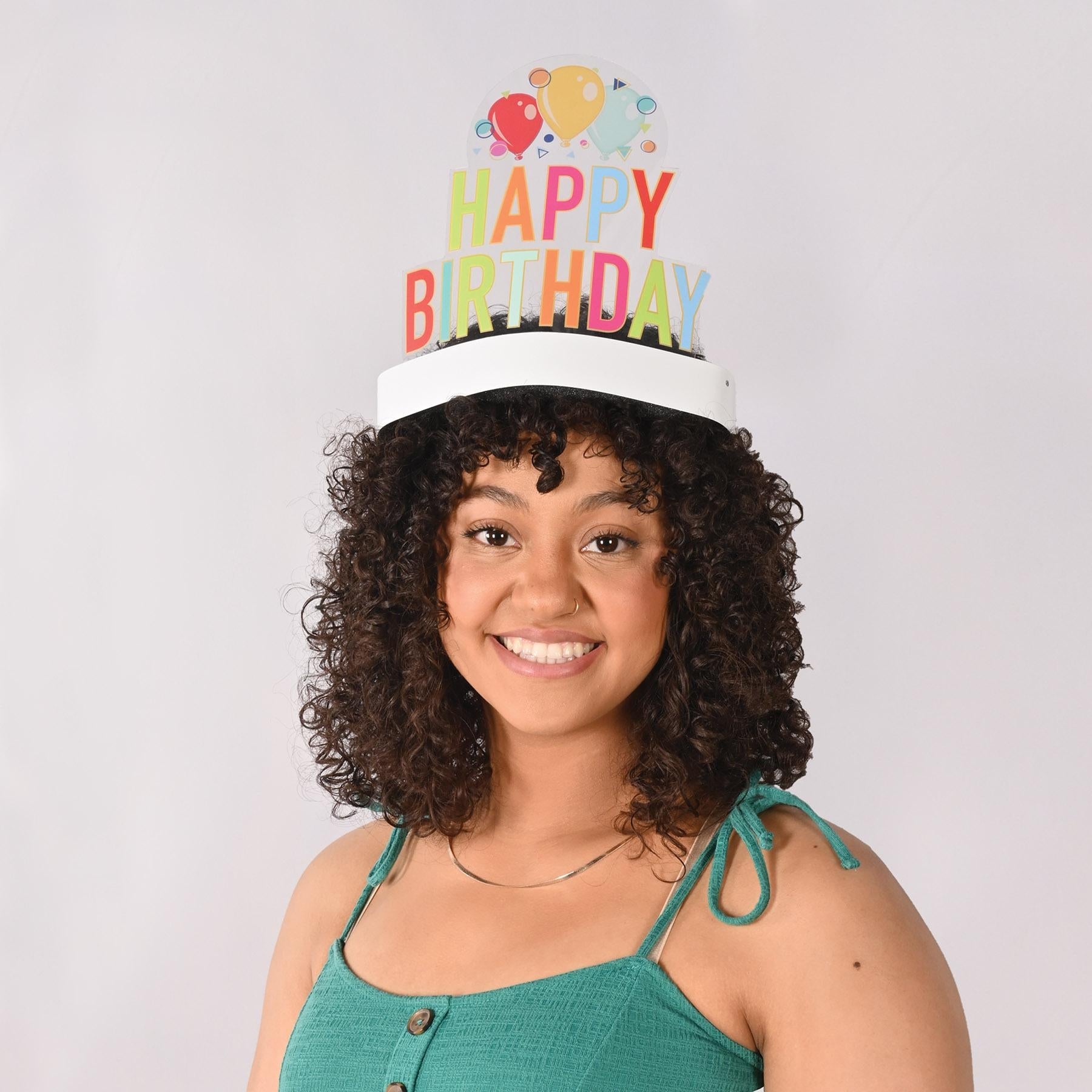 12 Pack Happy Birthday Party Headbands - Fun Foam Crowns for Kids & Adults - Perfect for Birthday Celebrations, Themed Parties & Photo Booths