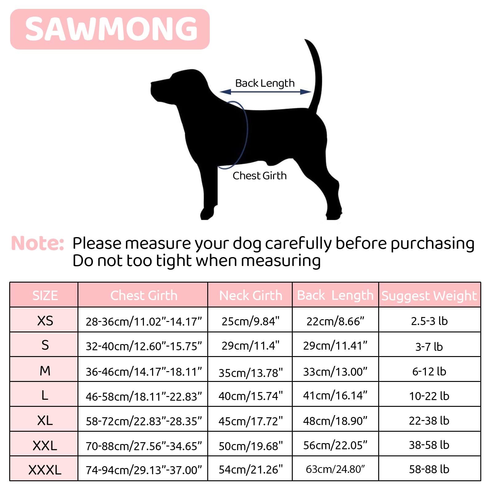 SAWMONG Dog Recovery Suit - Post-Surgery Protective Wear for Female & Male Dogs, Soft Surgical Onesie Alternative to E-Collar Cone (Black, Large) - Ideal for Spay/Neuter Recovery & Wound Protection