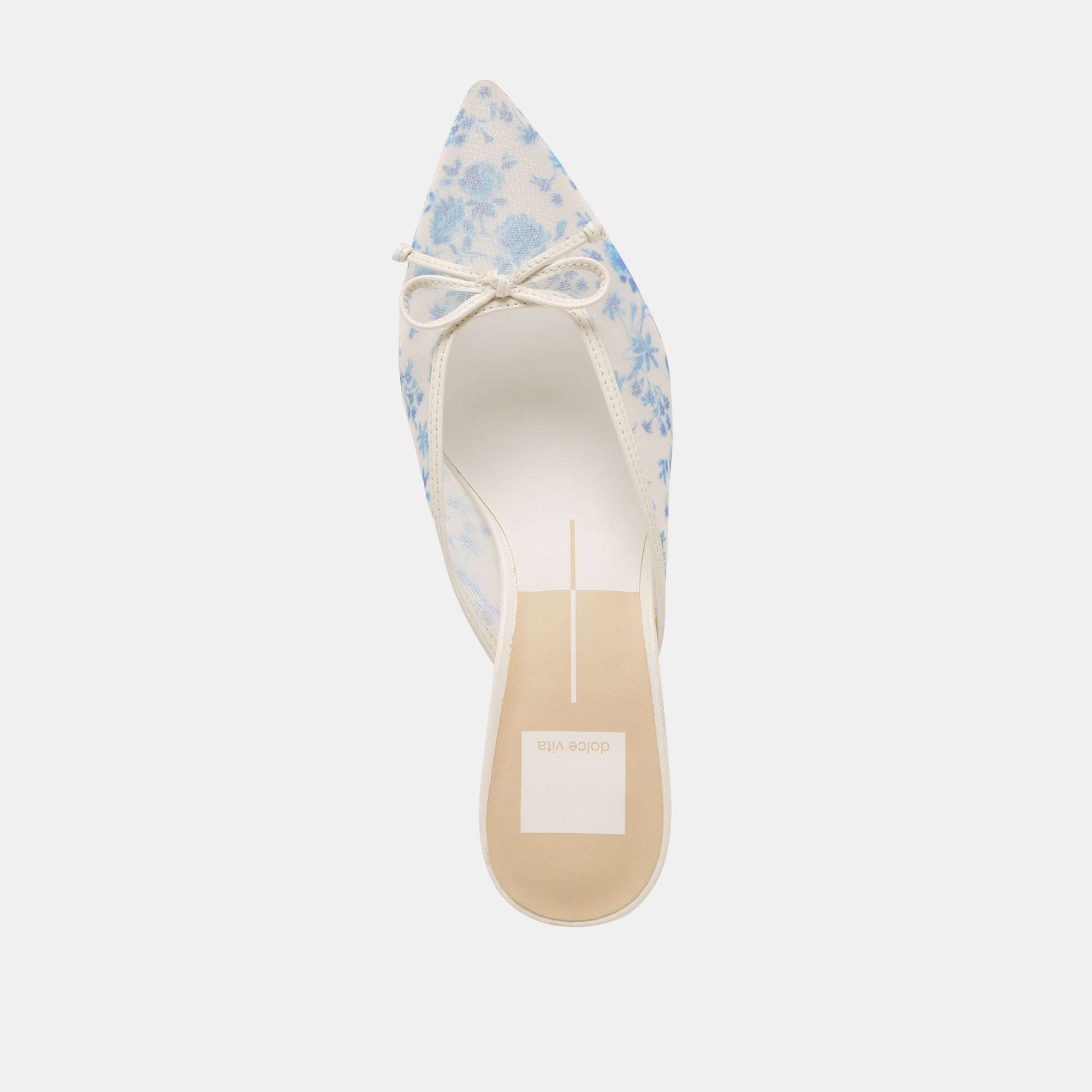 CLEO Women's Blue Floral Mesh High Heels - Elegant Party Shoes for Weddings, Prom & Evening Events