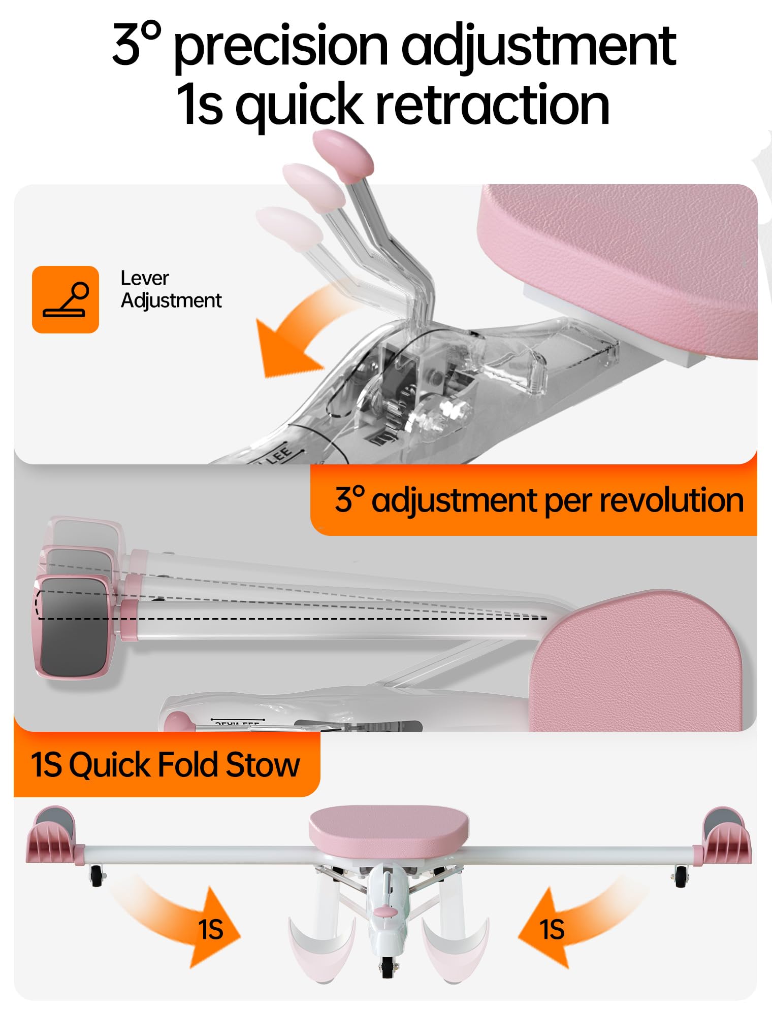 Professional Leg Stretcher & Split Machine for Flexibility Training - Perfect for Ballet, Cheerleading, Gymnastics & Dance | Home Gym Equipment for Stretching Exercises & Splits Practice