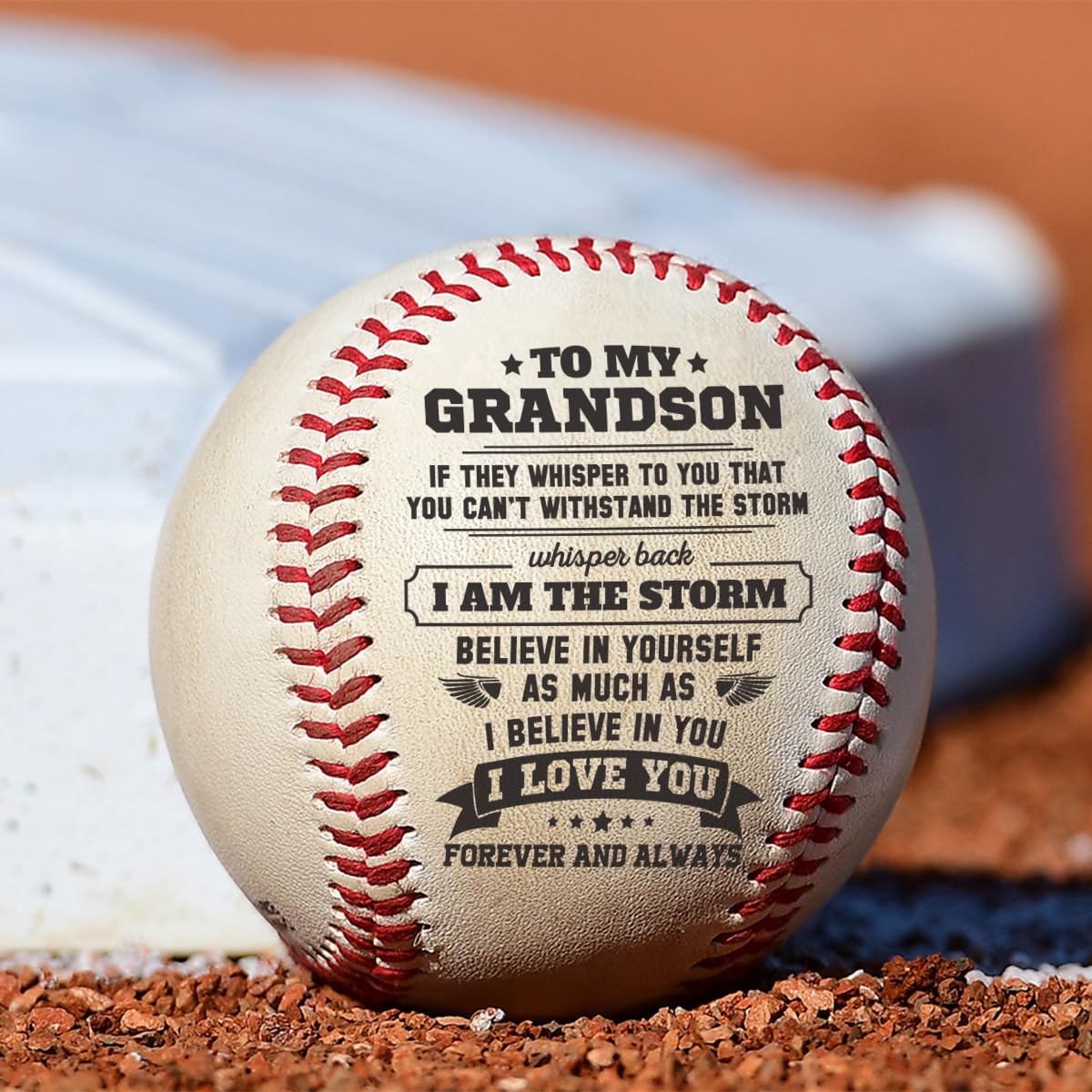 Personalized Baseball Gifts for Men & Kids - Custom Engraved Birthday, Graduation Gifts for Grandson from Grandparents - Unique Teen Boy & Men's Present for Baseball Fans - Perfect for Birthdays, Father's Day & Special Occasions