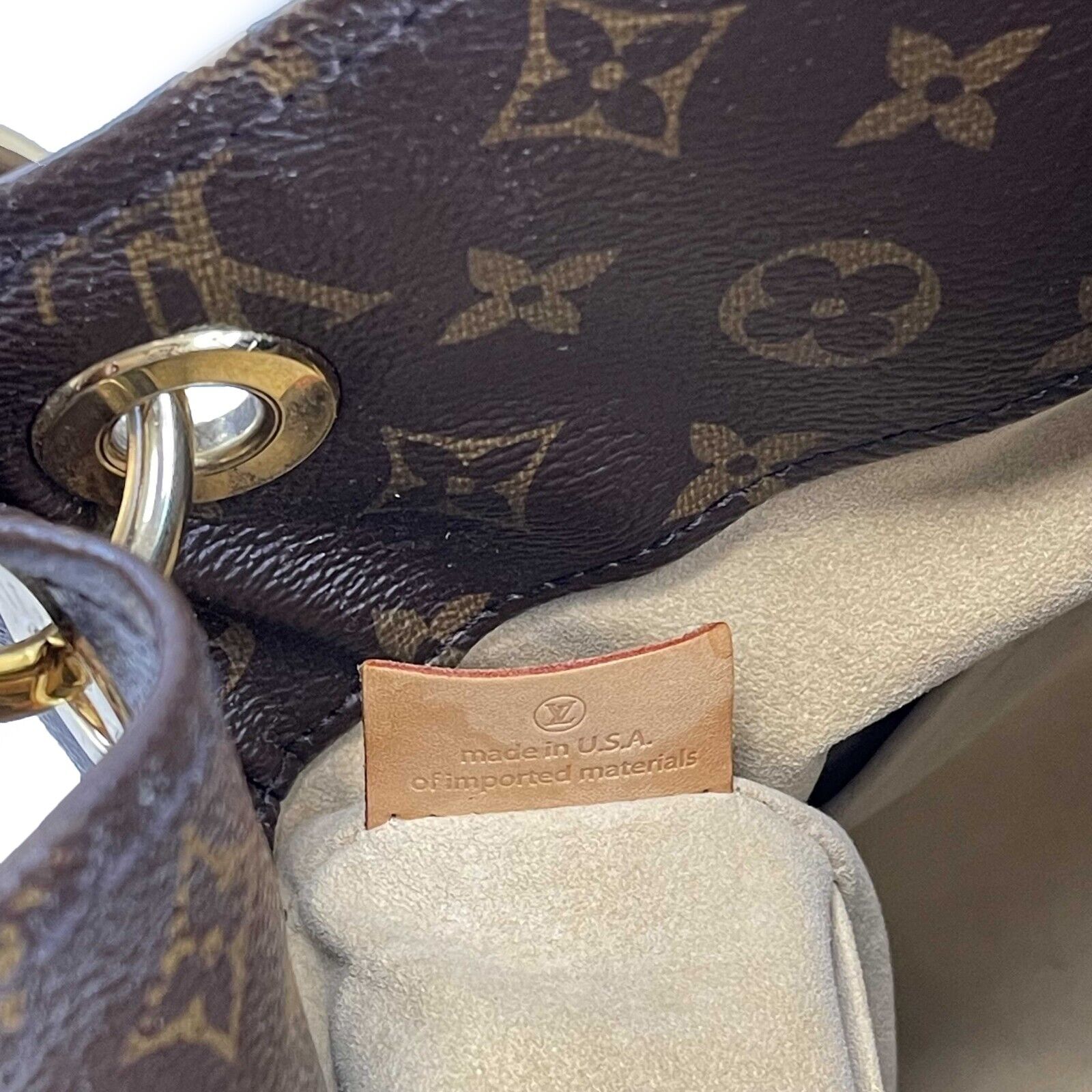 Louis Vuitton Artsy MM Handbag - Authentic Designer Tote Bag for Women | Luxury Leather Shoulder Purse | Perfect for Work, Travel & Everyday Use