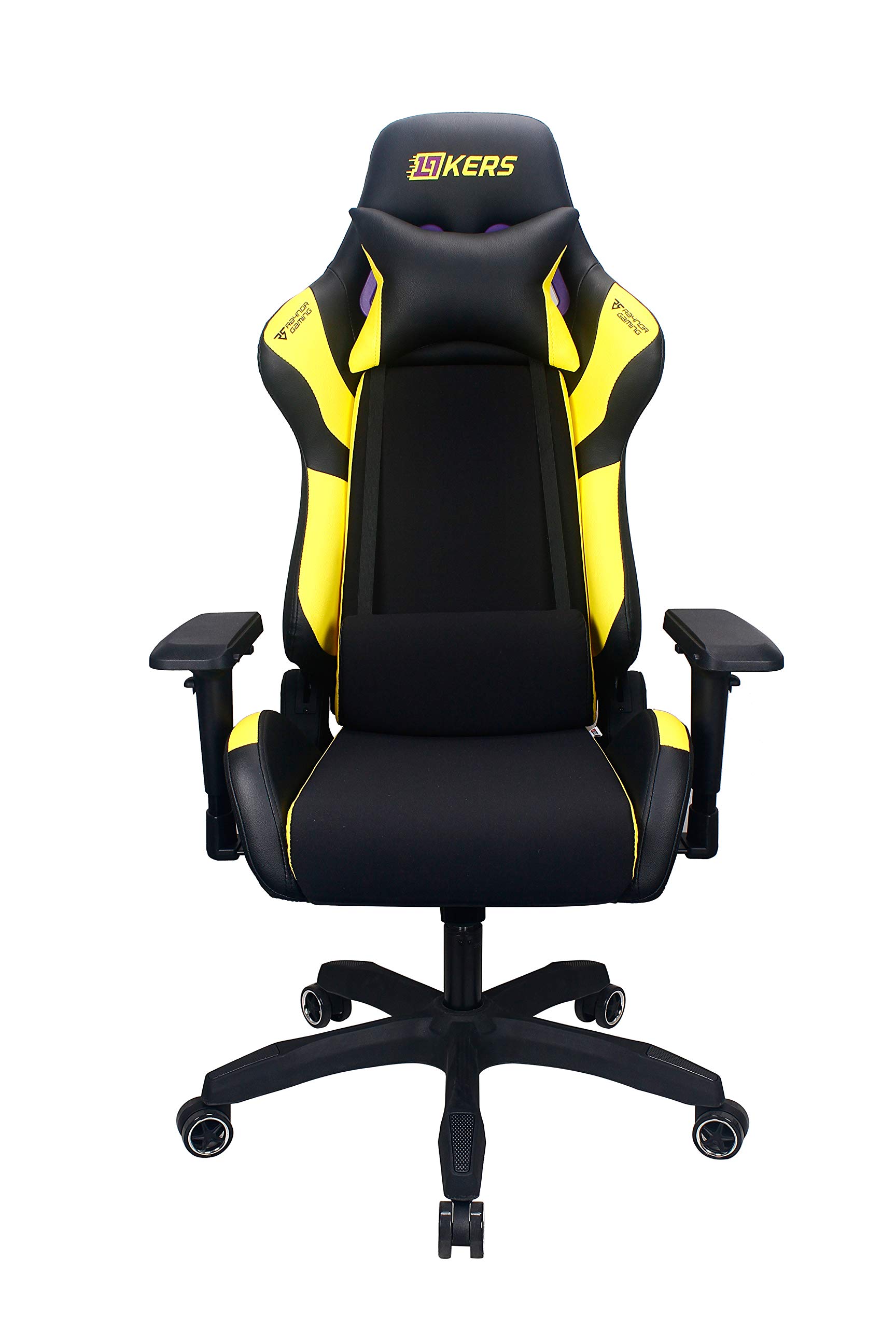 NBA 2K Pro Series Gaming Chair - Ergonomic Racing Style Video Game Chair with Adjustable Lumbar Support & Headrest - Perfect for Esports, PC Gaming & Home Office (Black)