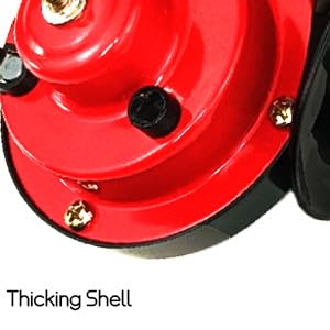 300DB Super Loud Train Horn Kit - 12V Waterproof Electric Snail Dual Horn for Cars, Trucks, Motorcycles & Boats | Universal Automotive Accessory for Safety & Emergency Use