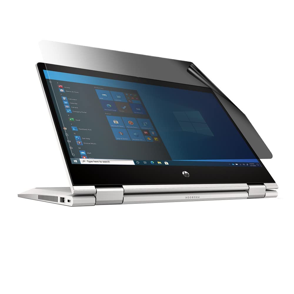 Anti-Spy Screen Protector for HP ProBook x360 435 G8 (2-in-1) - 2-Way Privacy Filter & Anti-Glare Protection - Perfect for Office Work & Public Use