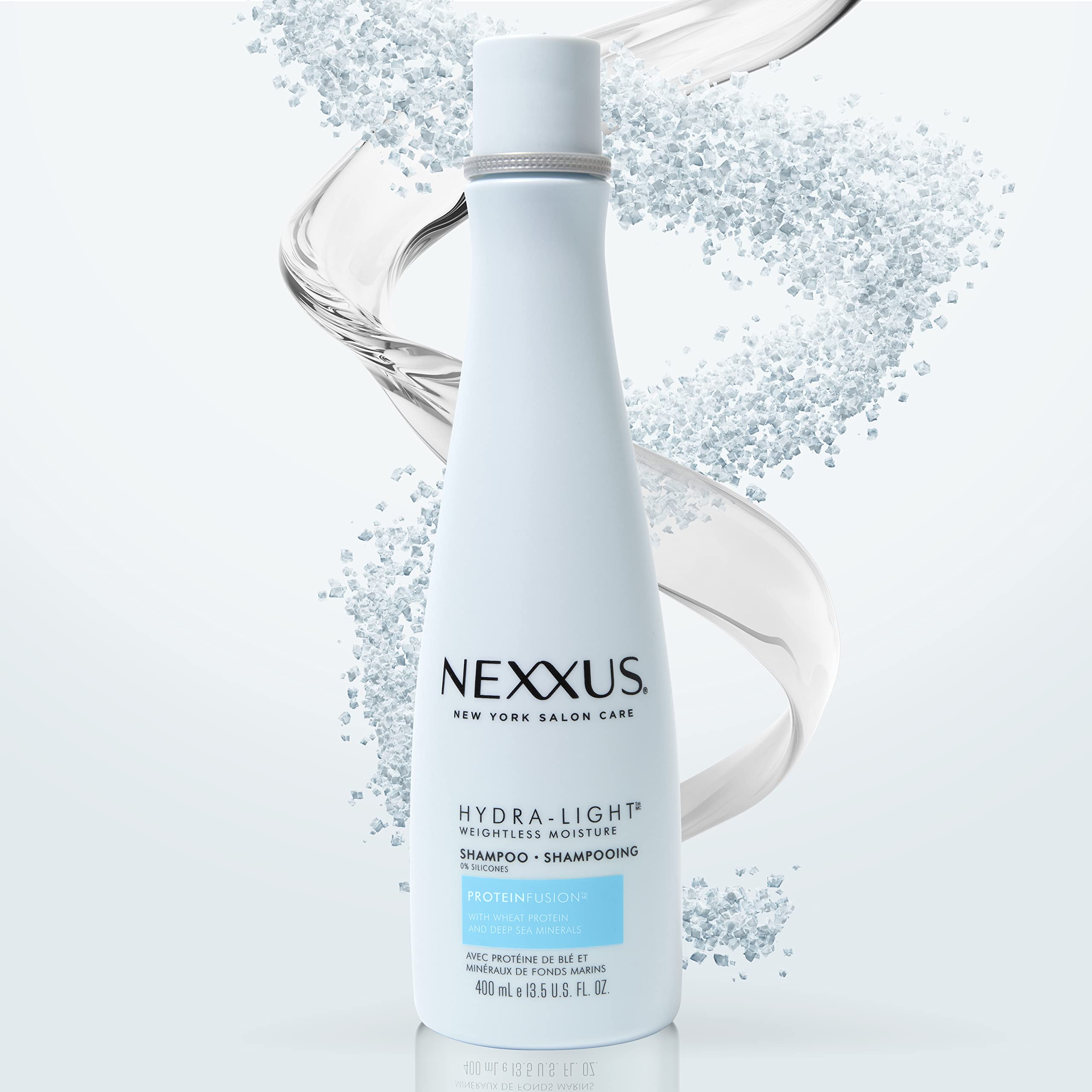 Nexxus Hydra-Light Shampoo and Conditioner Set for Oily Hair - 2 x 13.5 oz with Proteinfusion Blend | Deep Cleansing & Weightless Hydration | Perfect for Daily Hair Care Routine