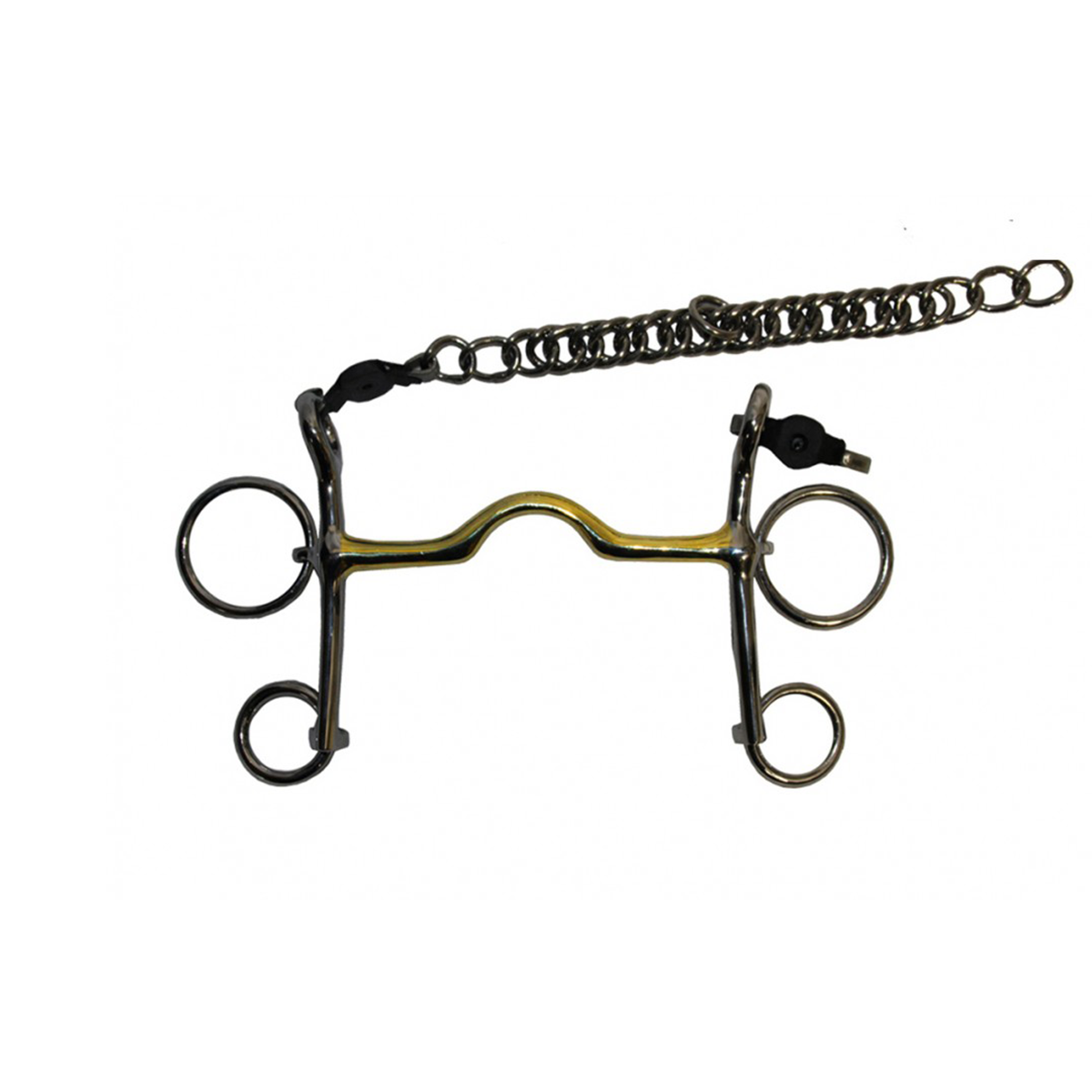 Jump'in Full Cheek Ported Pelham Bit - English Horse Riding Bit for Dressage & Jumping - Perfect for Training & Show Horses