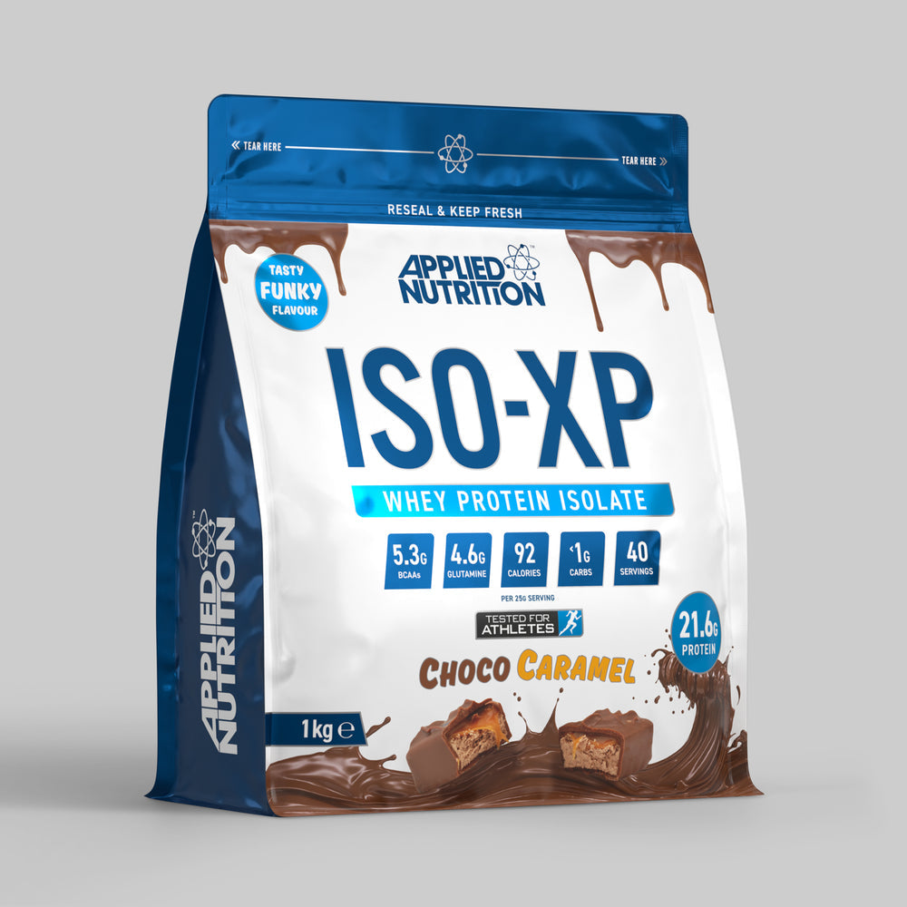 Applied Nutrition ISO XP Whey Protein Isolate Powder - 1kg (40 Servings) | High Protein, Low Carb, Fast Absorption for Muscle Recovery & Growth - Perfect for Post-Workout, Gym, and Fitness Enthusiasts