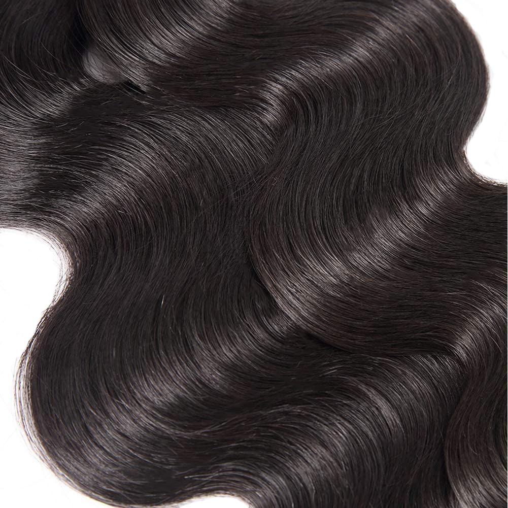 YAREESONG 40 Inch Brazilian Body Wave Human Hair Bundles - 12A Grade 100% Unprocessed Virgin Hair Wefts for Sew-in Extensions | Perfect for Salon Styling, Everyday Wear & Special Occasions