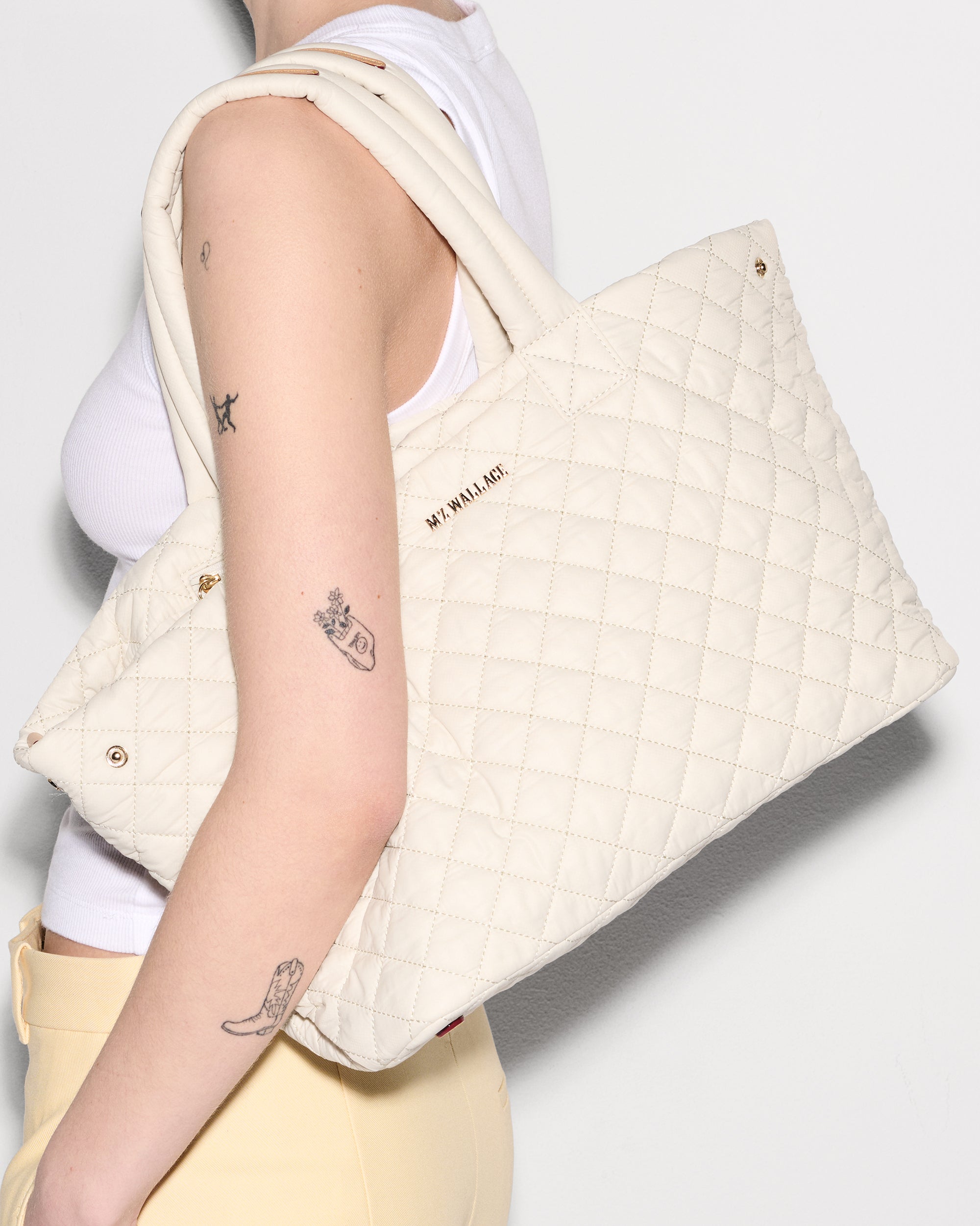 MZ Wallace Metro City Tote Bag - Stylish & Lightweight Nylon Handbag for Women | Perfect for Work, Travel & Everyday Use