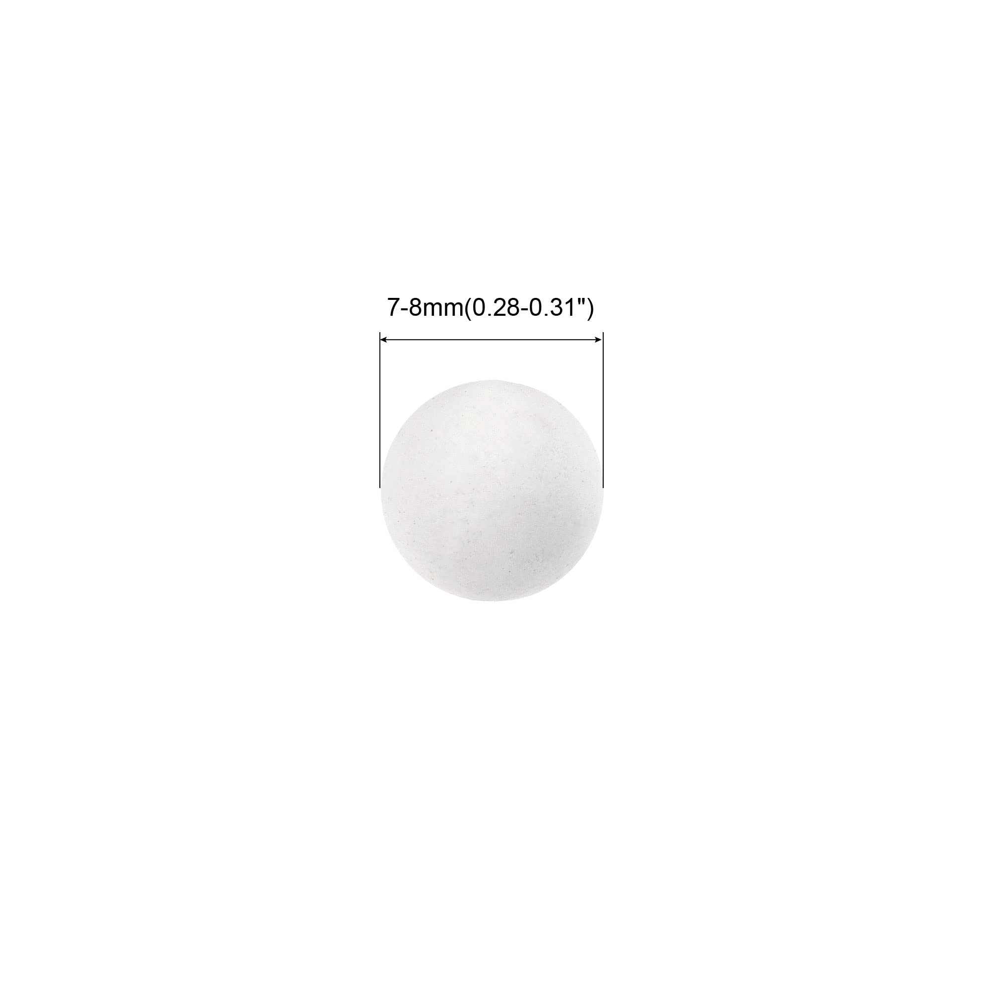 Premium Clay Pebbles 7-8mm (0.88 lbs) - White Hydroponic Growing Media for Indoor Plants, Orchids, Bonsai | Ideal for Hydroponics, Aquaponics, Vase Filler & Home Gardening Decor