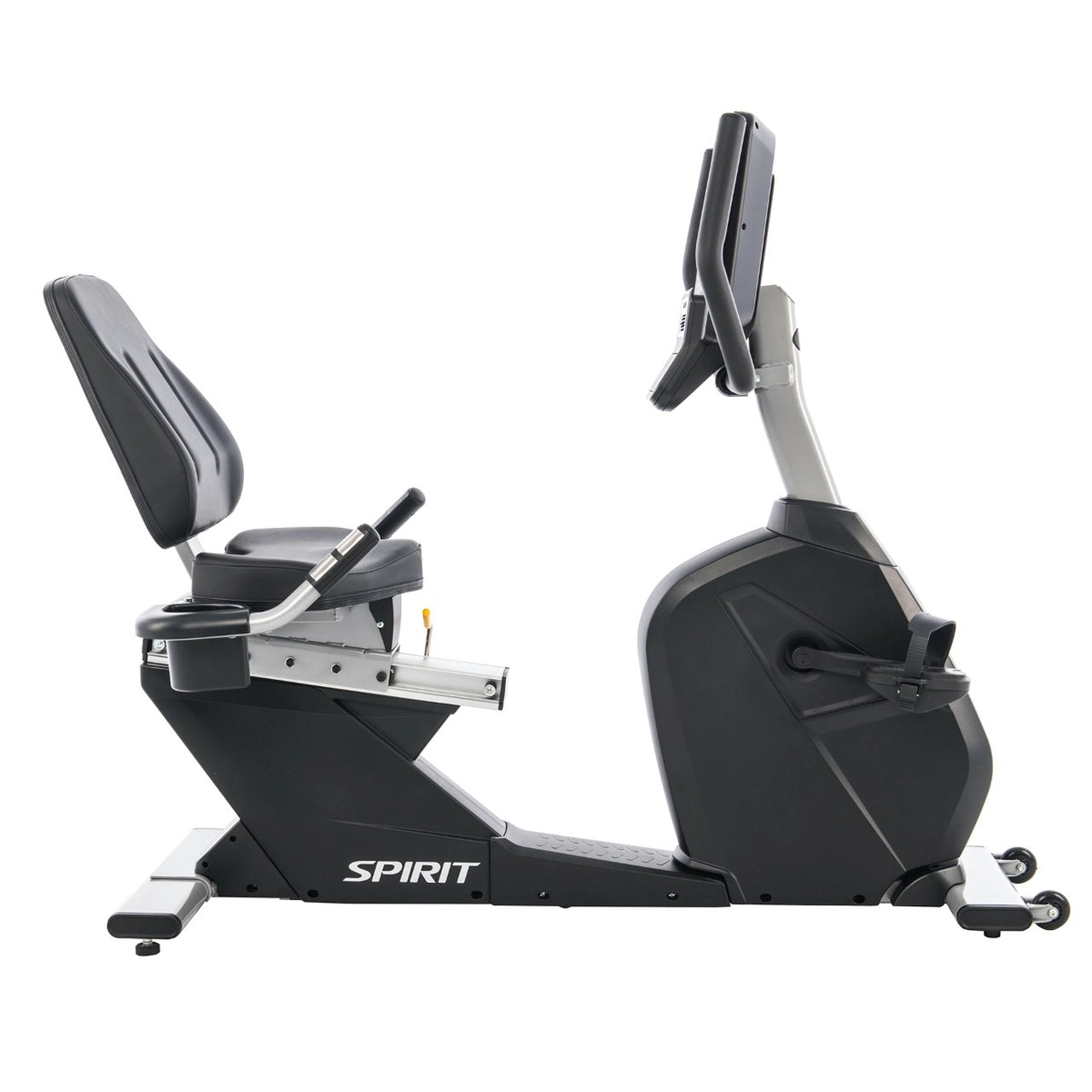 Spirit Fitness CR800 Recumbent Exercise Bike for Home Gym - Low Impact Cardio Workout for Seniors & Rehabilitation