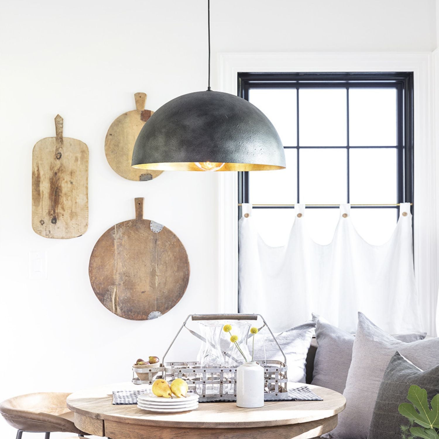 Modern Sigmund Pendant Light - Adjustable Hanging Chandelier for Kitchen Island, Dining Room & Bedroom - Industrial Vintage Ceiling Lighting Fixture with Edison Bulbs - Perfect for Home Decor & Interior Design
